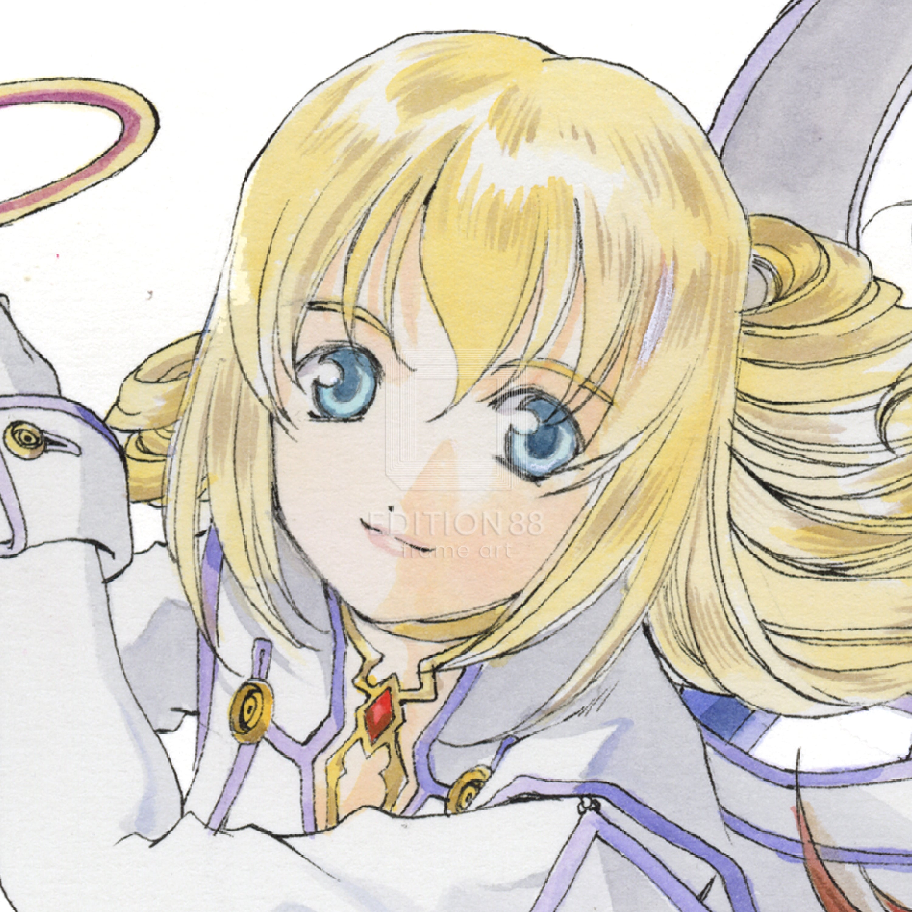 「テイルズ オブ シンフォニア」88グラフ2/藤島康介(箔押しサイン入り)