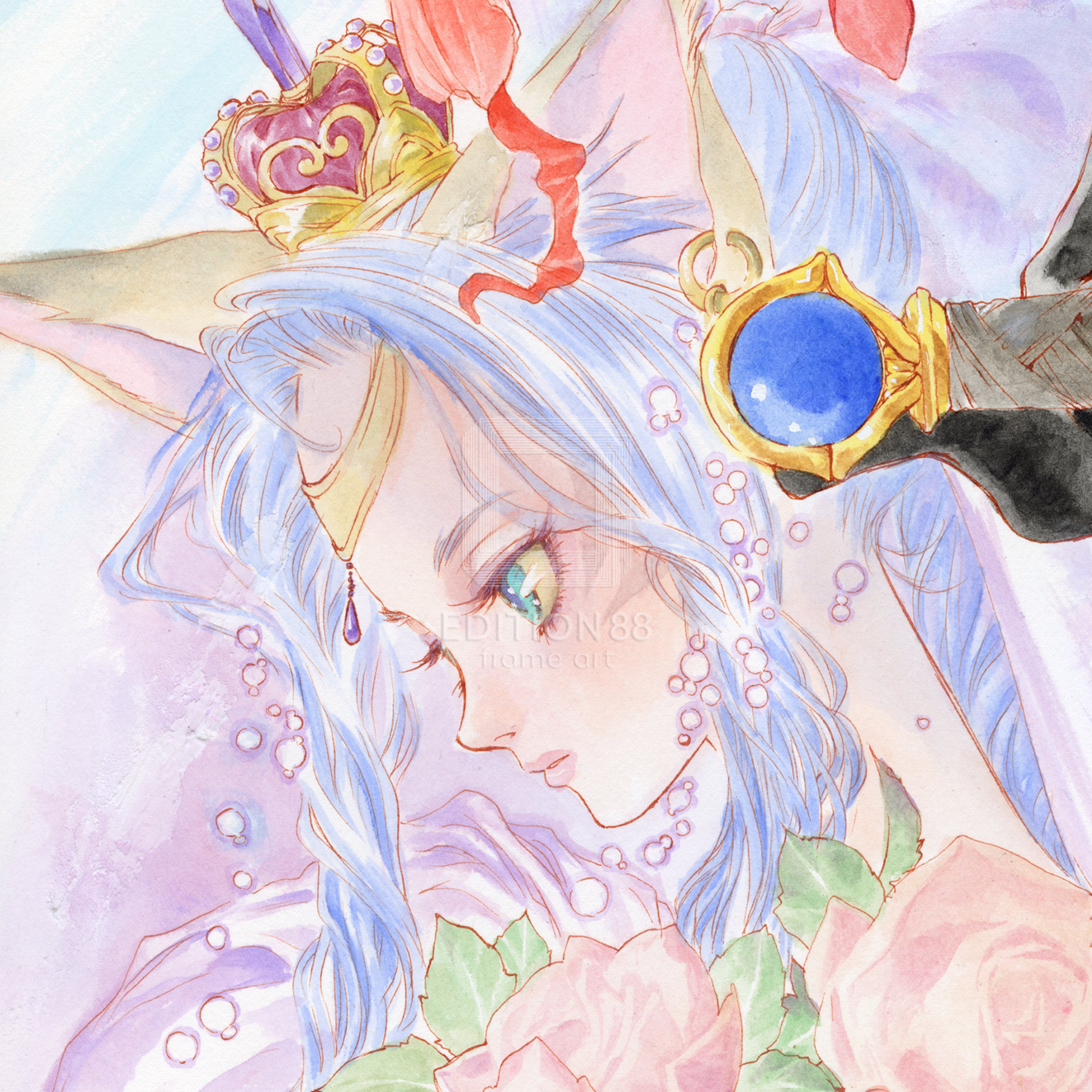 「テイルズ オブ リバース」88グラフ1/いのまたむつみ(箔押しサイン入り)
