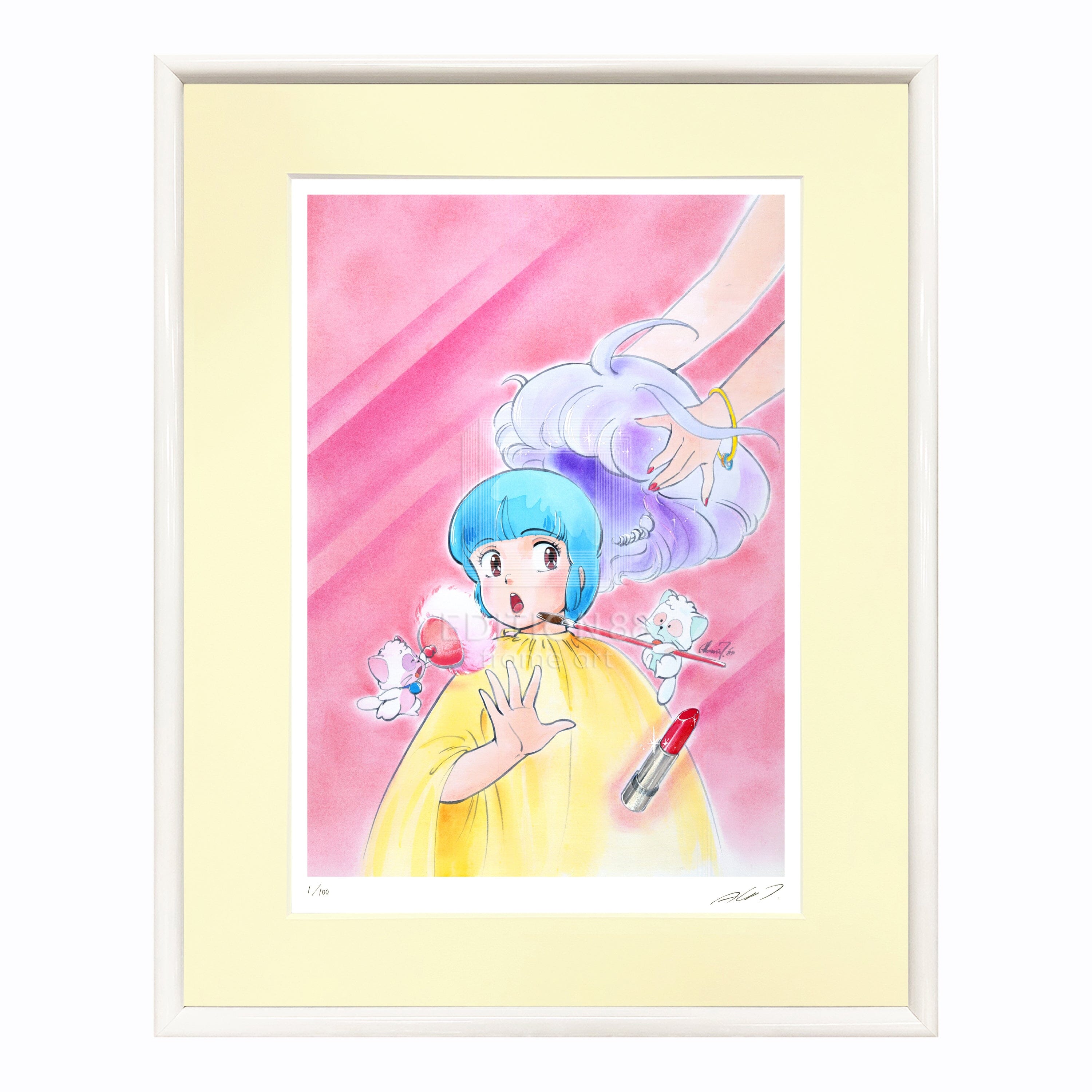 「魔法の天使 クリィミーマミ」 88グラフ メイクアップ /高田明美(直筆サイン入り / 限定100枚) 88グラフ Edition88