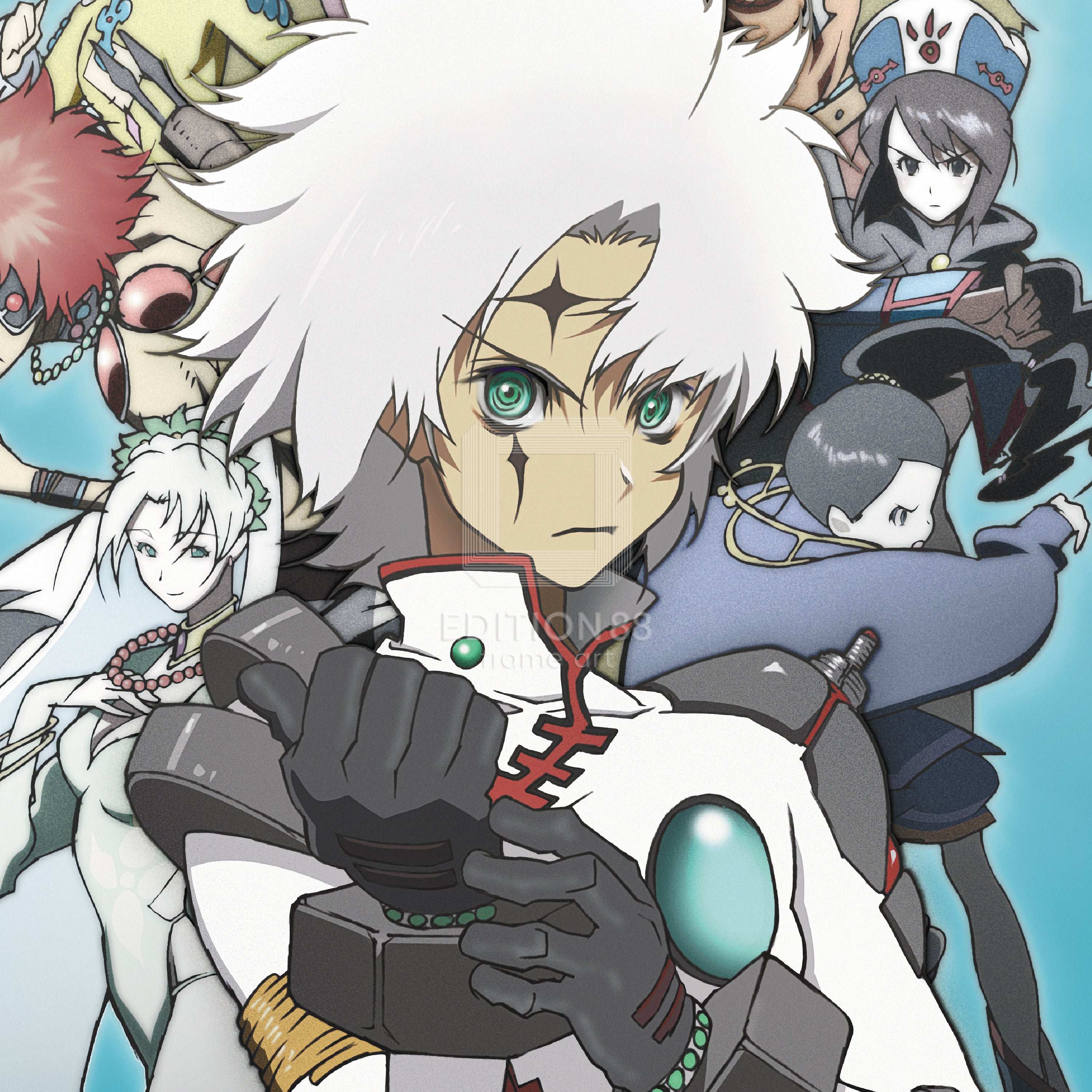 「テイルズ オブ レジェンディア」88グラフ(落款入り)