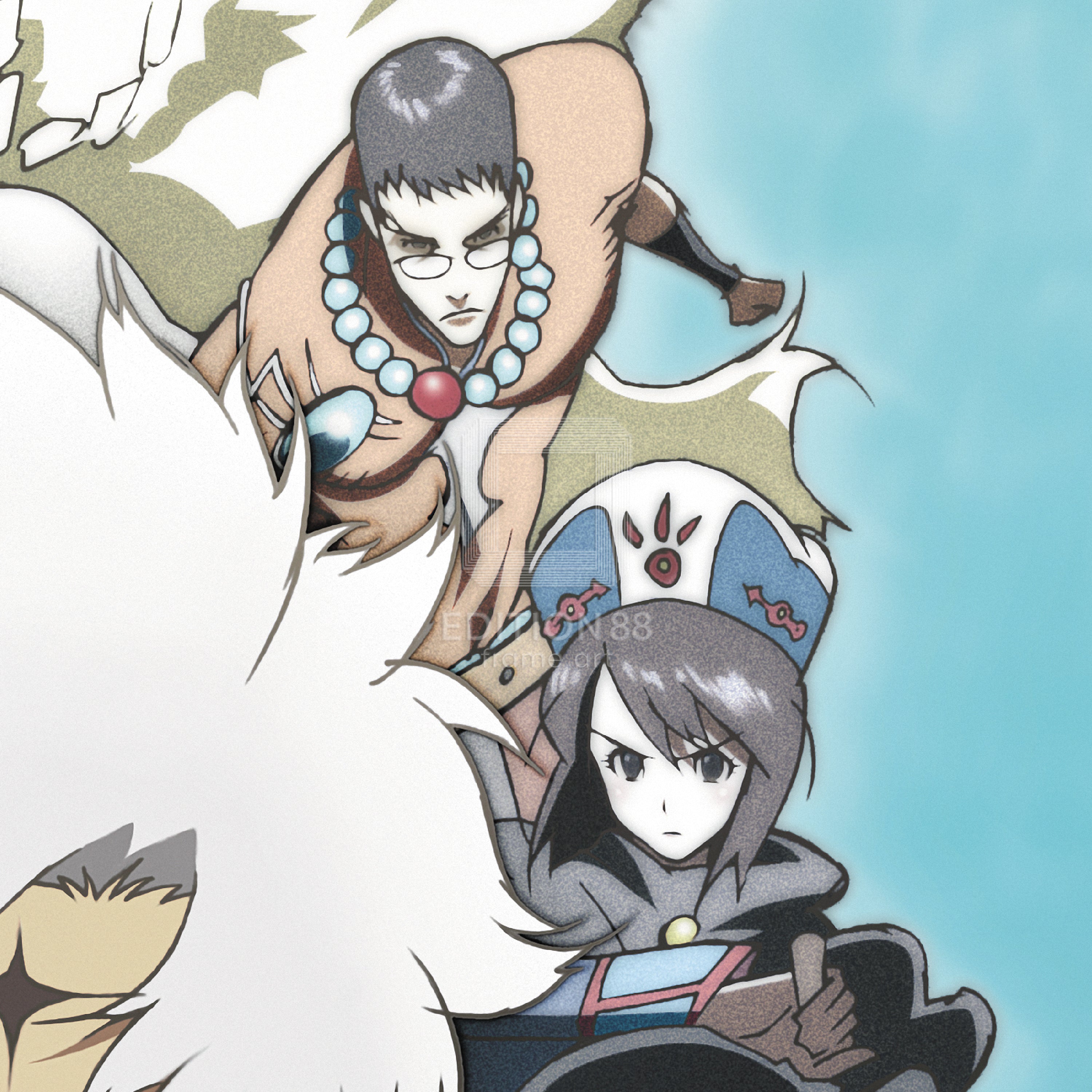 「テイルズ オブ レジェンディア」88グラフ(落款入り)