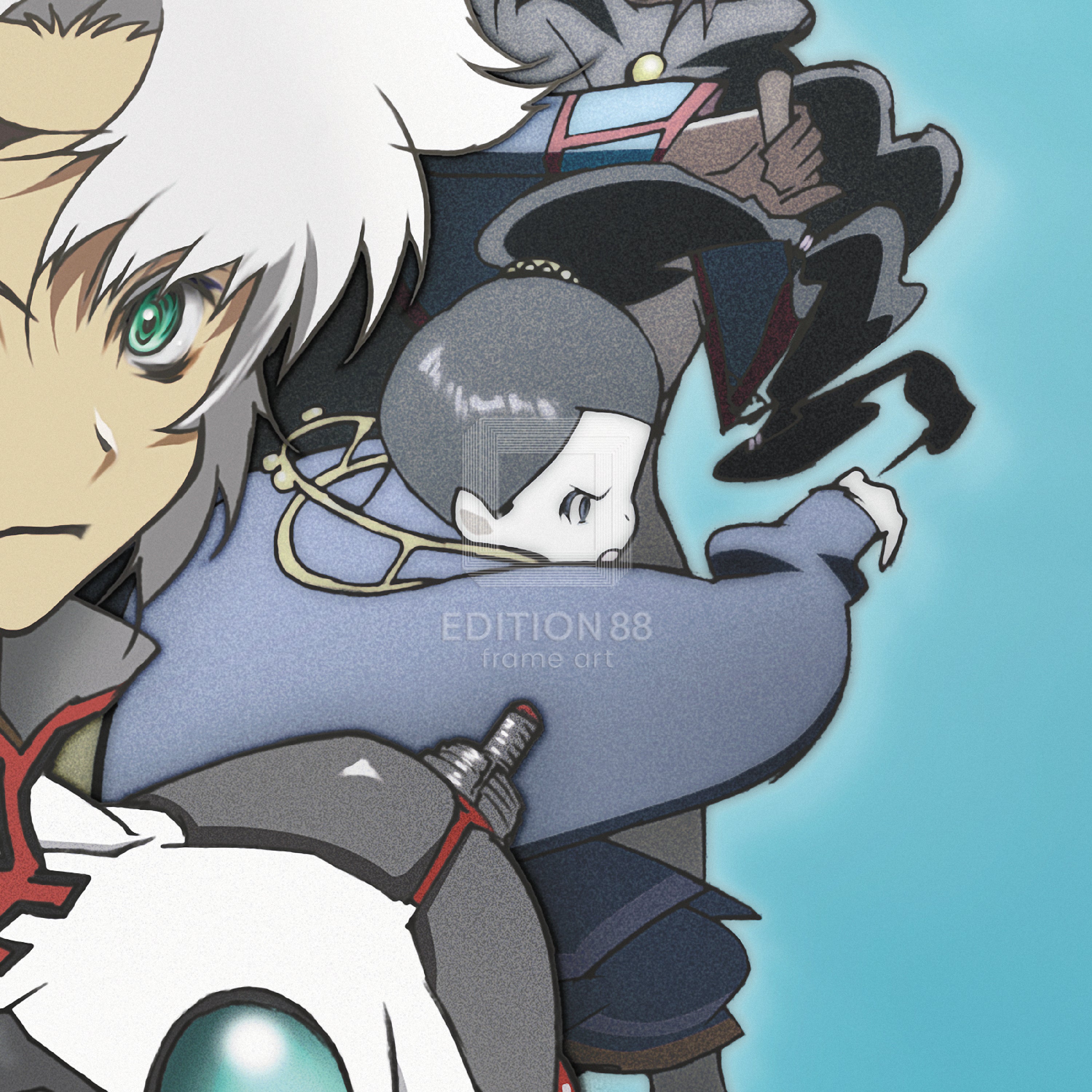 「テイルズ オブ レジェンディア」88グラフ(落款入り)