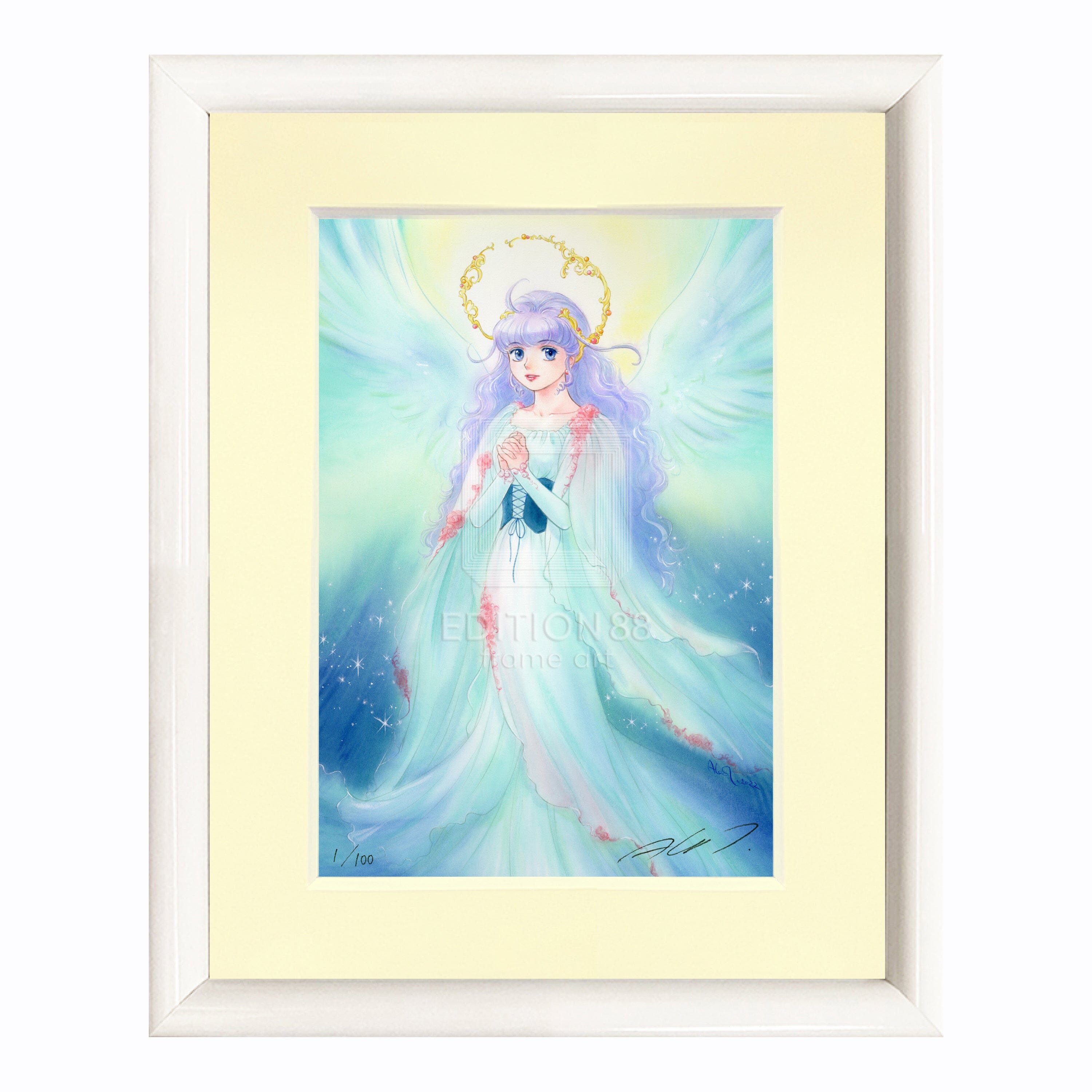 「魔法の天使 クリィミーマミ」88グラフ Creamy Xmas2022 small /高田明美(直筆サイン入り / 限定100枚) 88グラフ Edition88