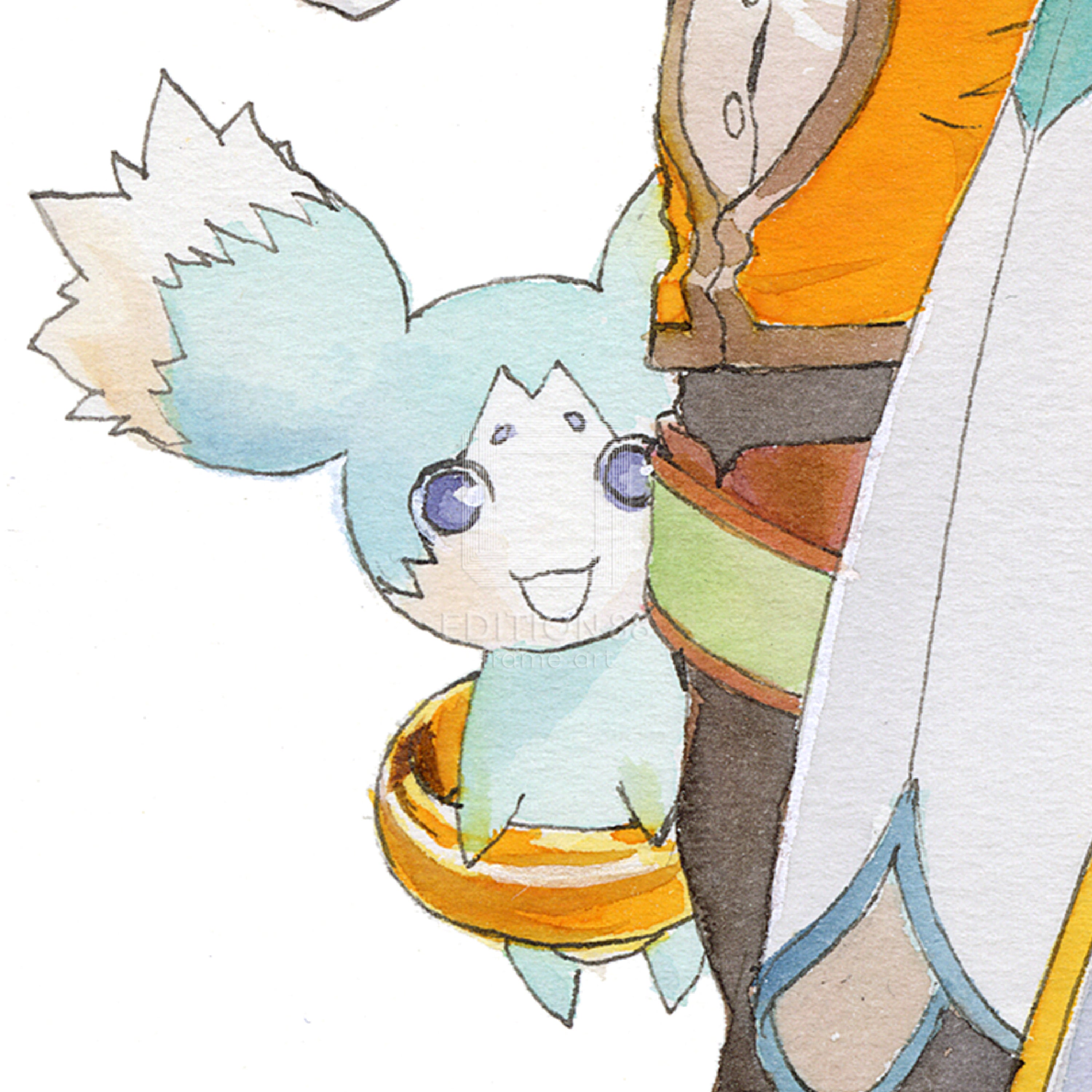 「テイルズ オブ ジ アビス」88グラフ2/藤島康介(箔押しサイン入り)