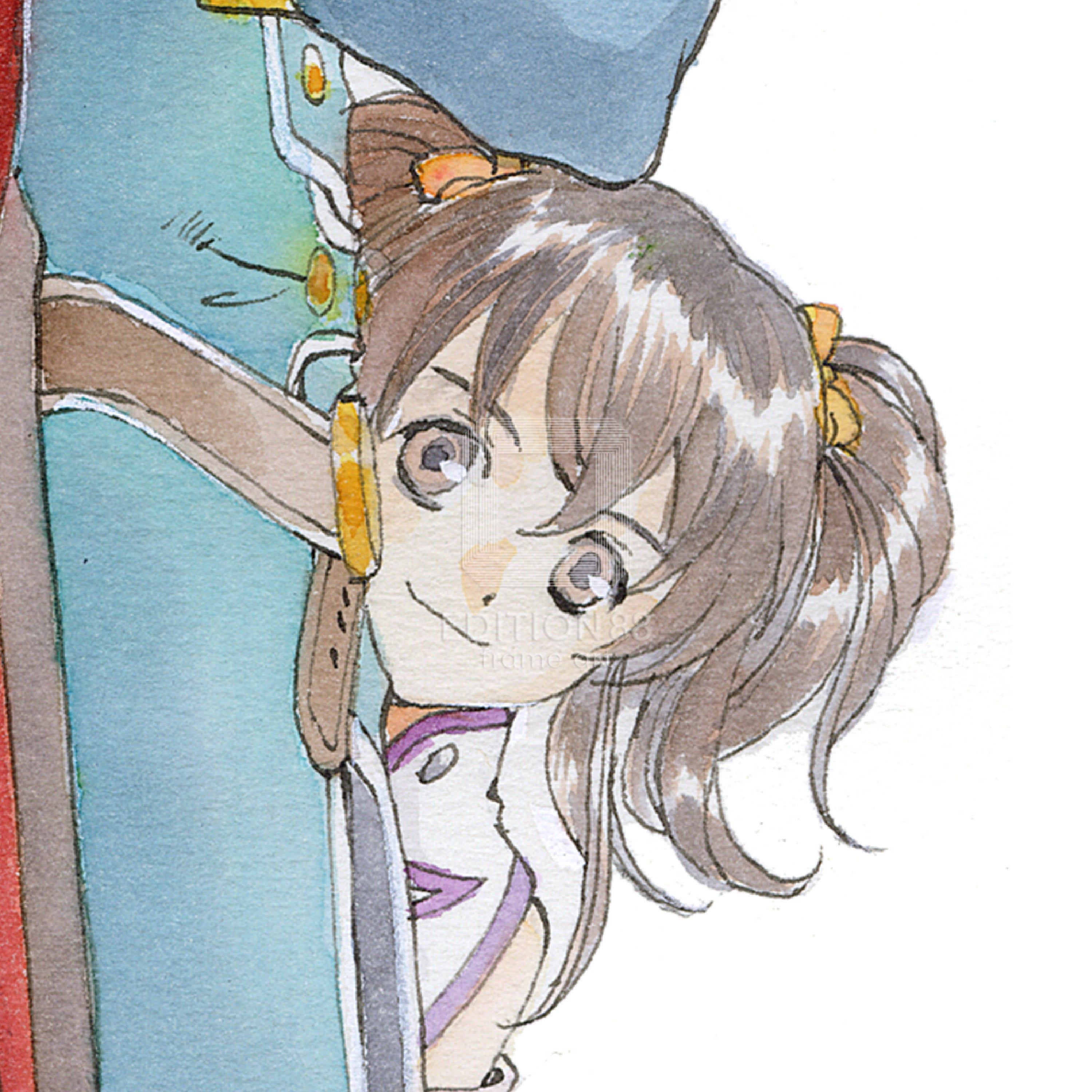 「テイルズ オブ ジ アビス」88グラフ2/藤島康介(箔押しサイン入り)