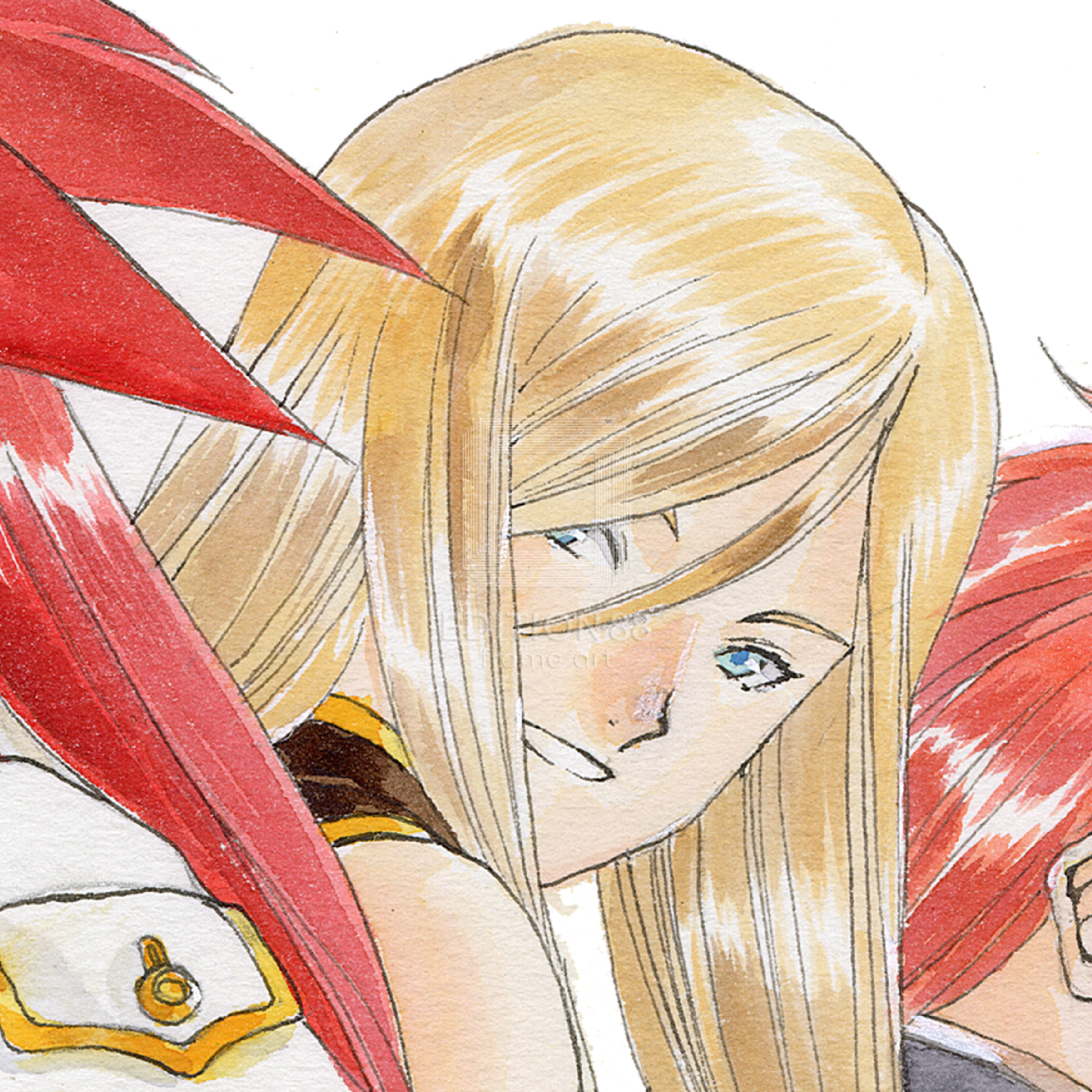 「テイルズ オブ ジ アビス」88グラフ2/藤島康介(箔押しサイン入り)