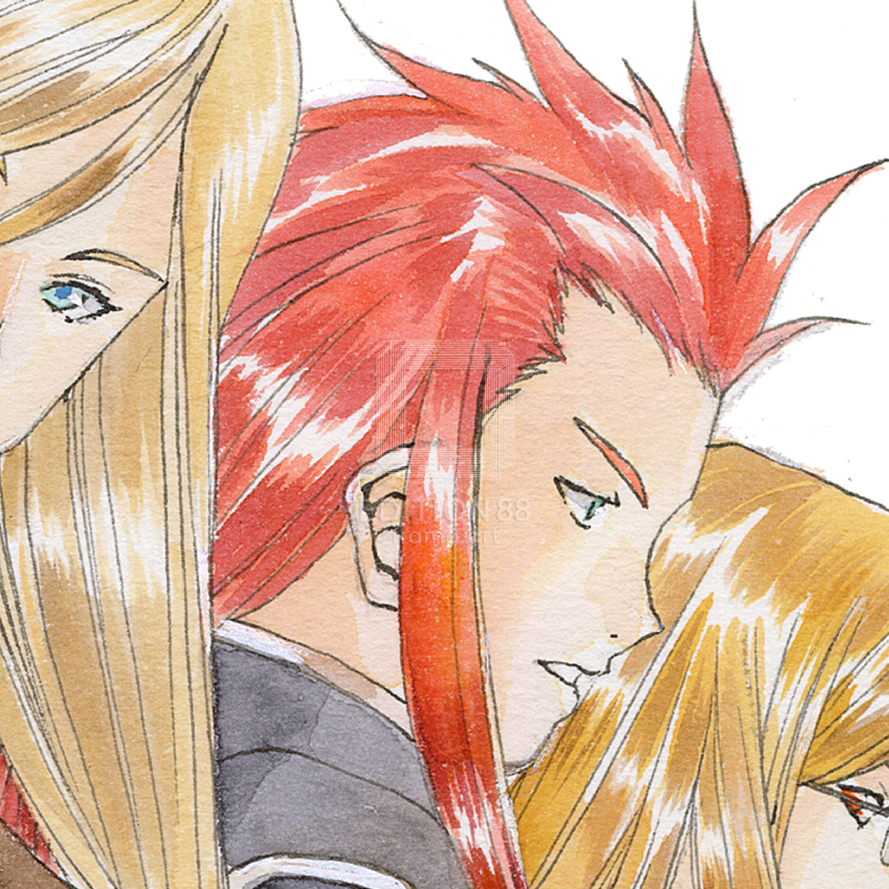 「テイルズ オブ ジ アビス」88グラフ2/藤島康介(箔押しサイン入り)