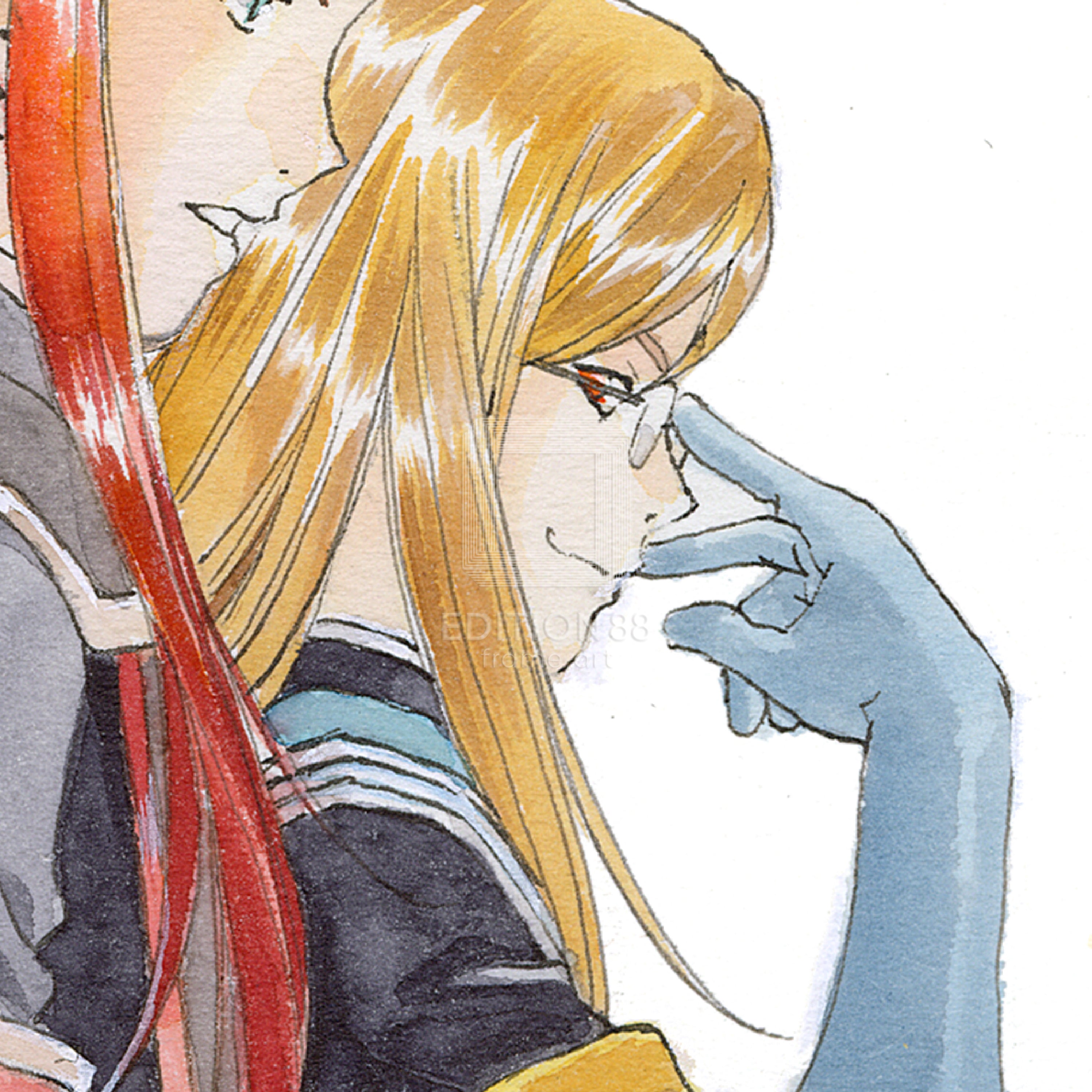 「テイルズ オブ ジ アビス」88グラフ2/藤島康介(箔押しサイン入り)