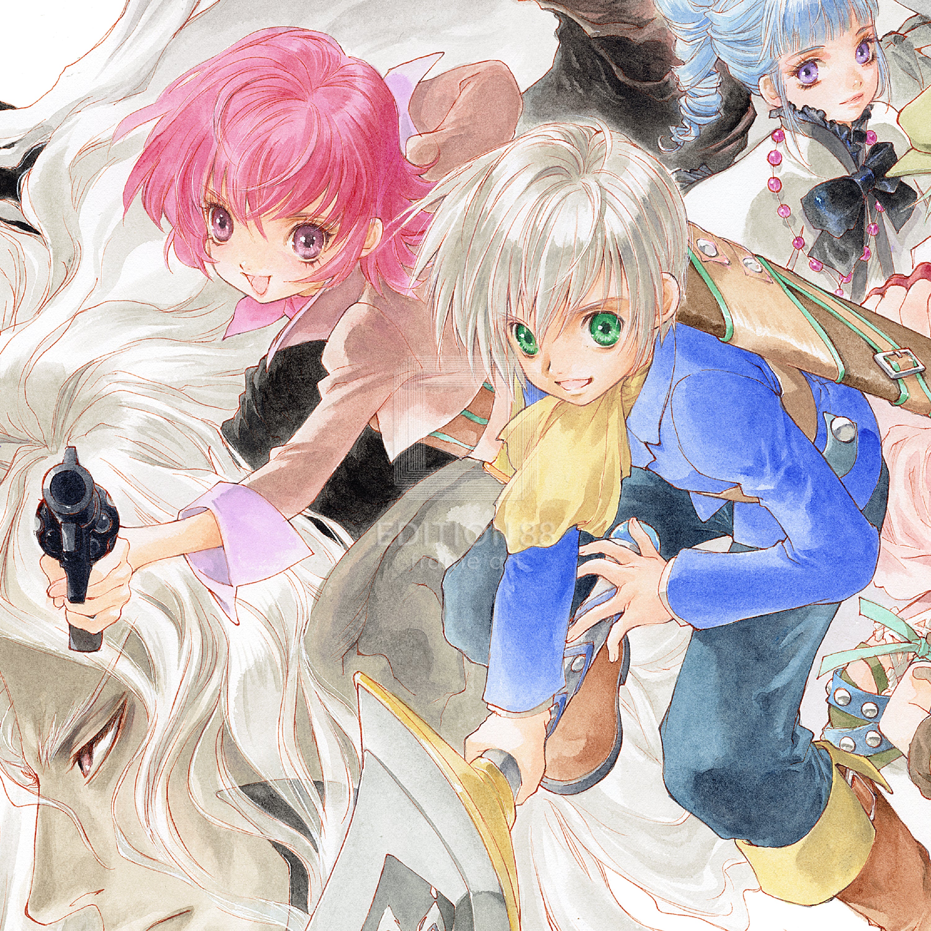 「テイルズ オブ イノセンス 」88グラフ1/いのまたむつみ(箔押しサイン入り)