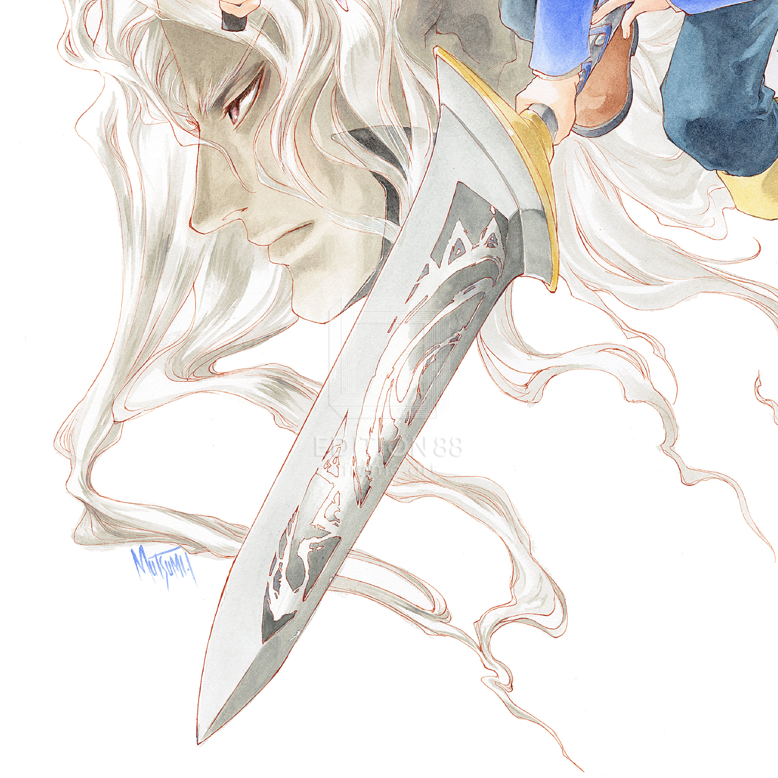 「テイルズ オブ イノセンス 」88グラフ1/いのまたむつみ(箔押しサイン入り)