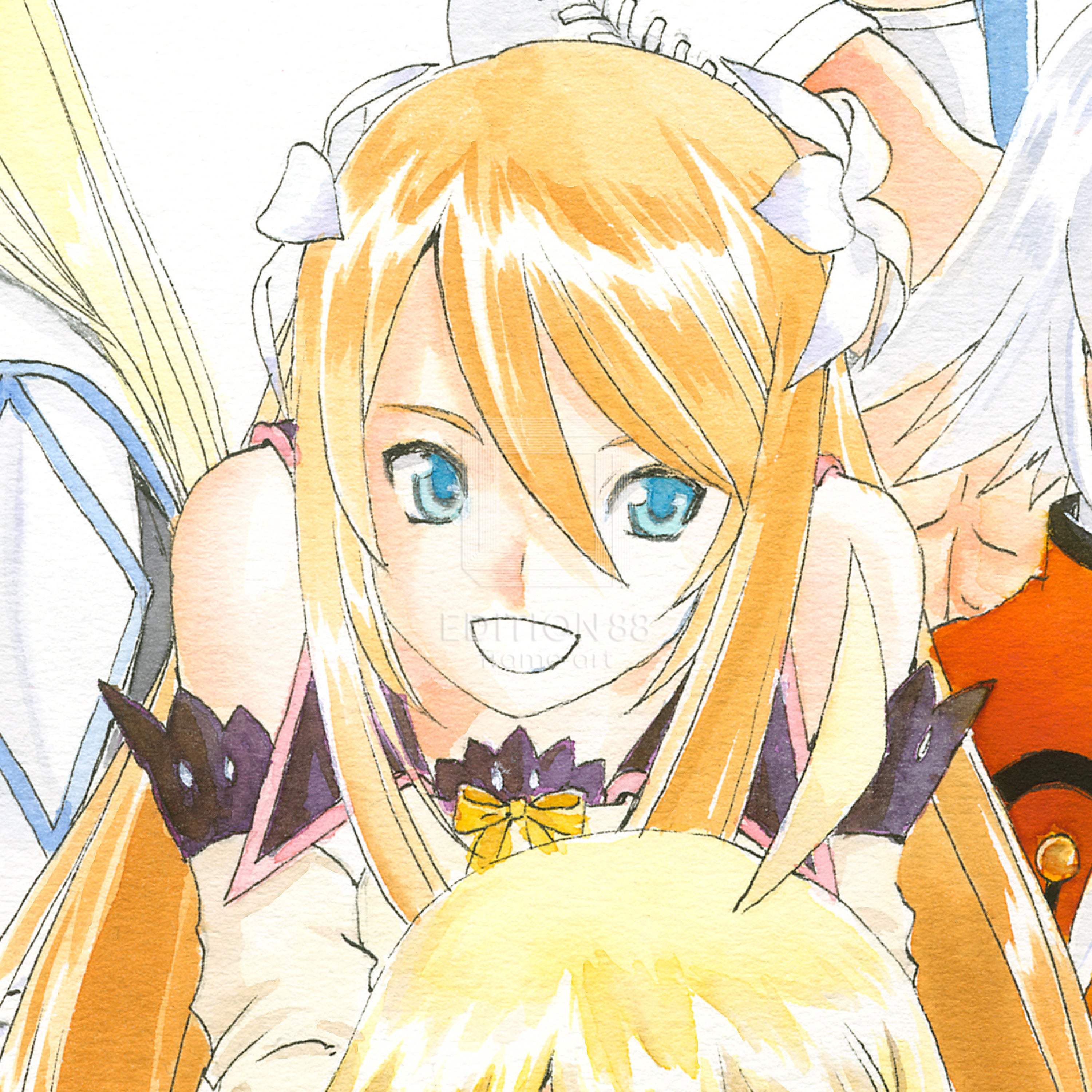 「テイルズ オブ シンフォニアーラタトスクの騎士ー」88グラフ/藤島康介(箔押しサイン入り)