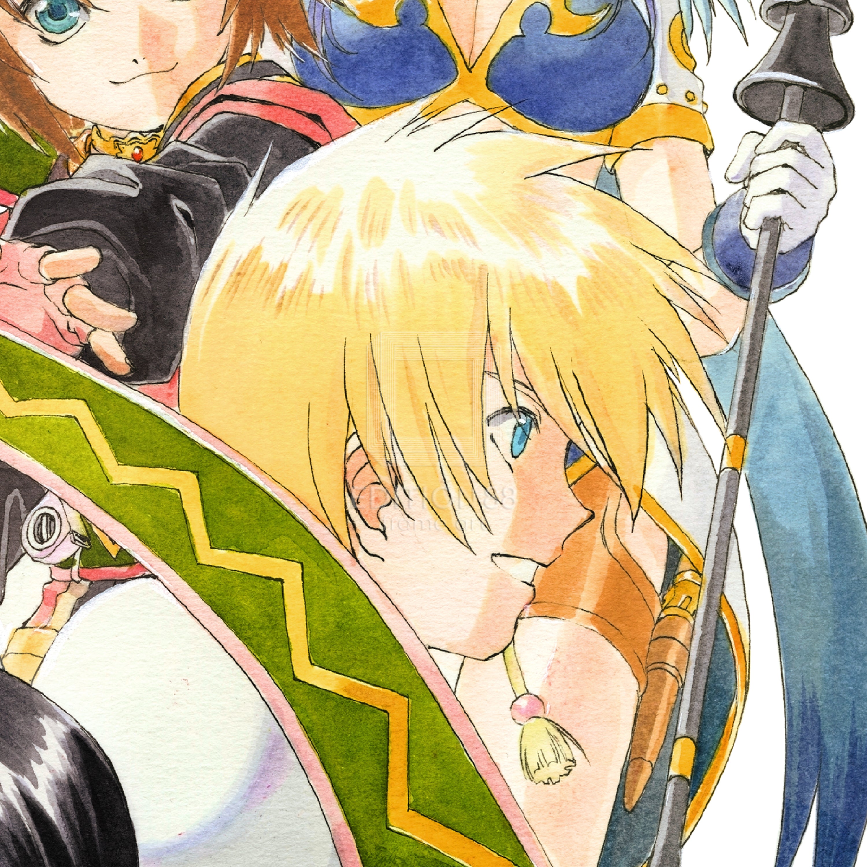 「テイルズ オブ ヴェスペリア 」88グラフ1/藤島康介(箔押しサイン入り)