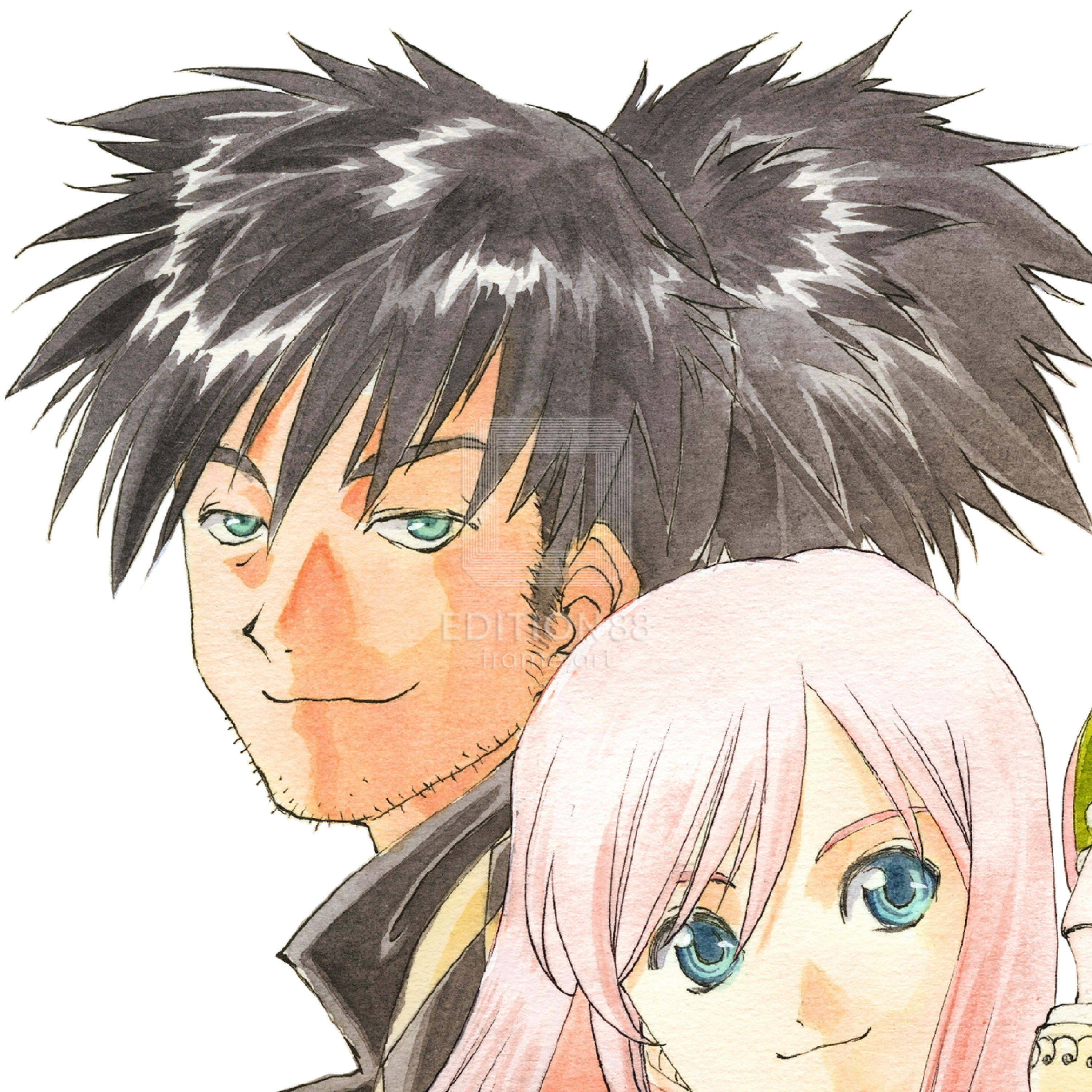 「テイルズ オブ ヴェスペリア 」88グラフ1/藤島康介(箔押しサイン入り)