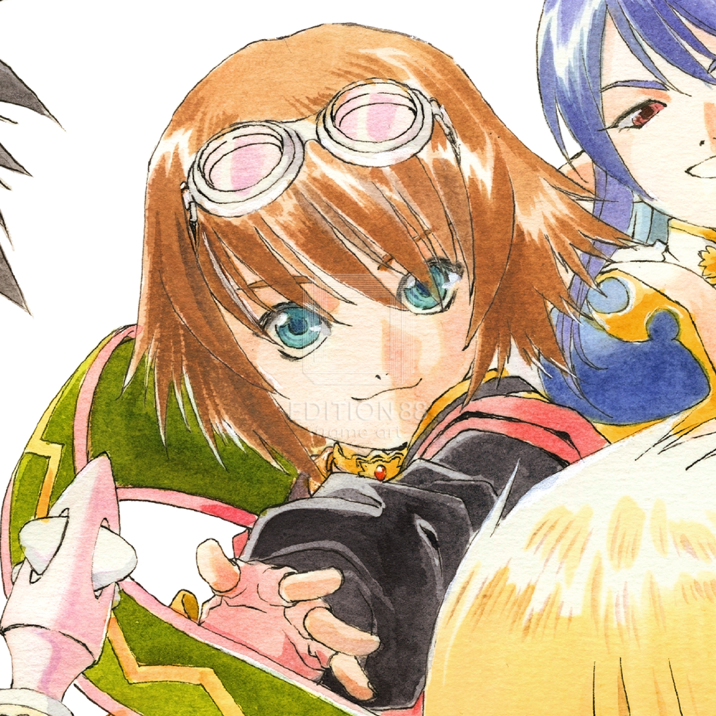 「テイルズ オブ ヴェスペリア 」88グラフ1/藤島康介(箔押しサイン入り)