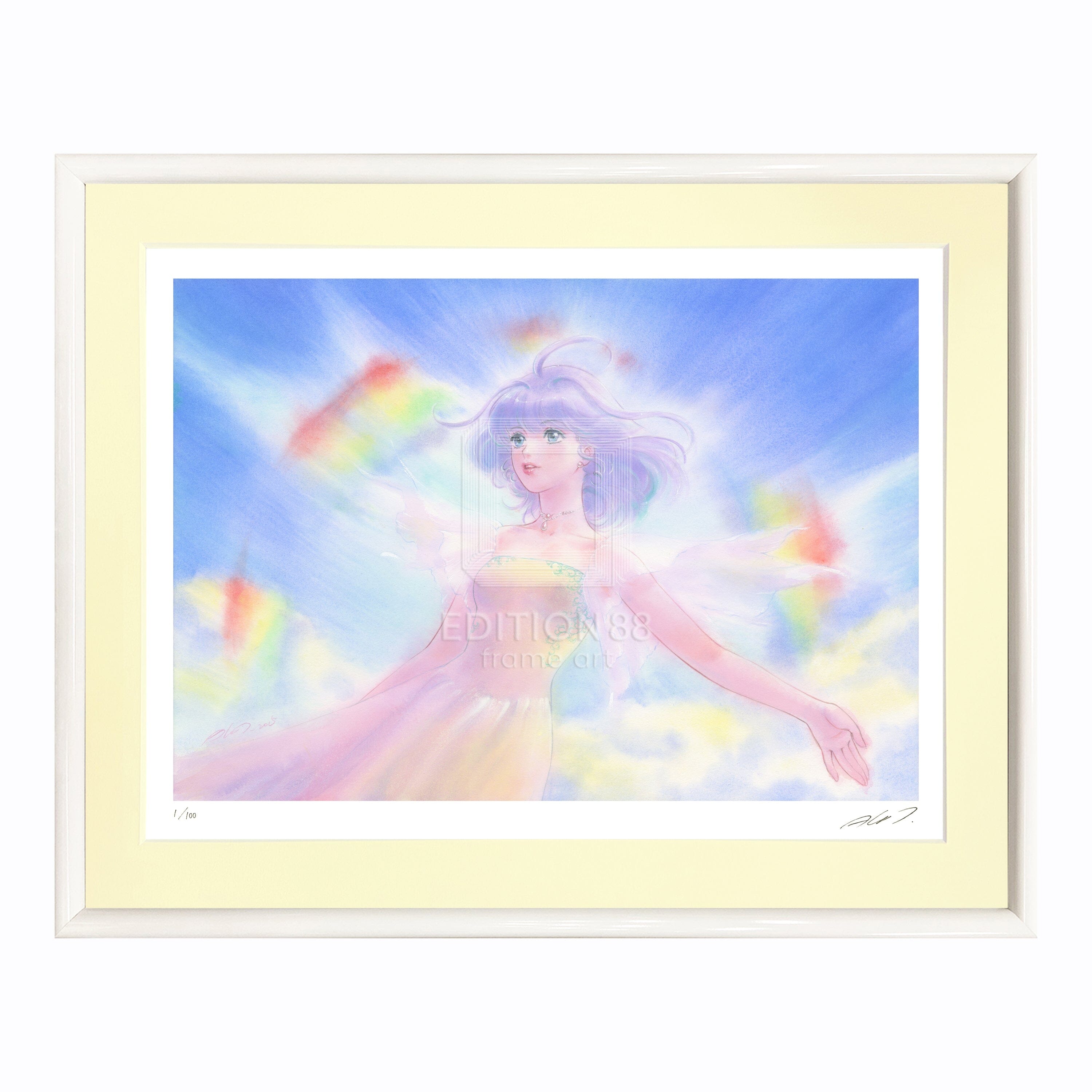 「魔法の天使 クリィミーマミ」88グラフ Angelic Moment II /高田明美(直筆サイン入り / 限定100枚) 88グラフ Edition88
