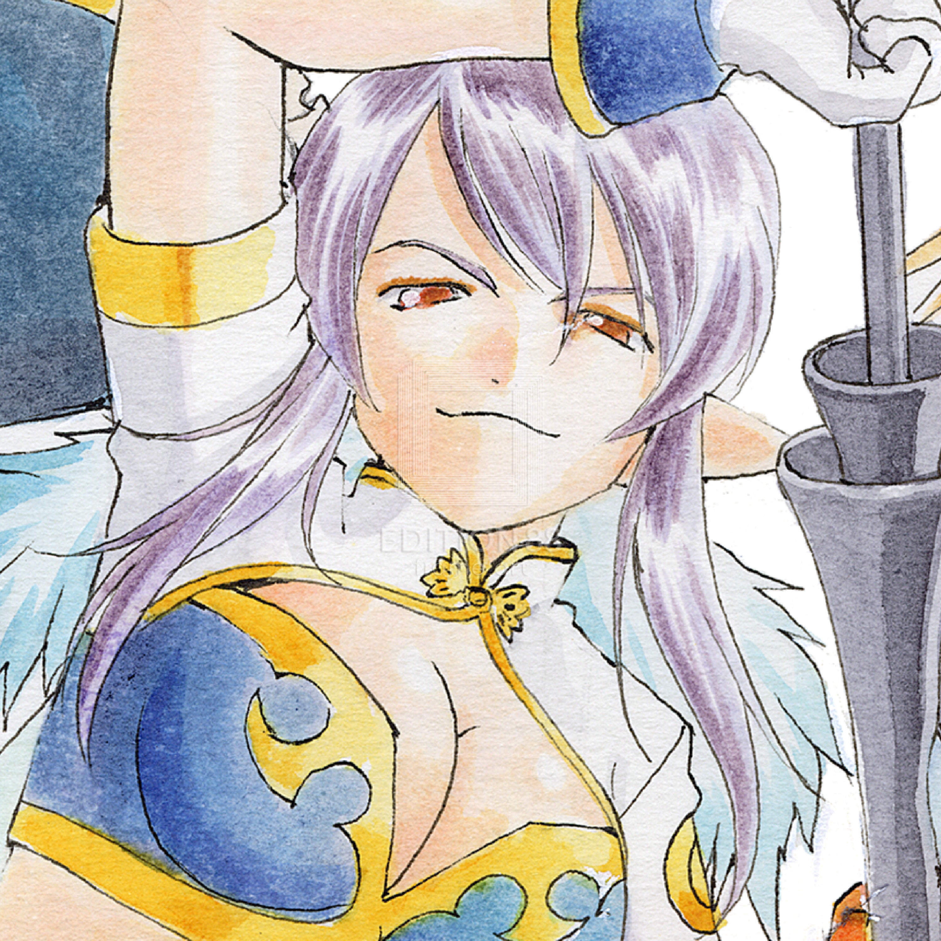 「テイルズ オブ ヴェスペリア 」88グラフ2/藤島康介(箔押しサイン入り)