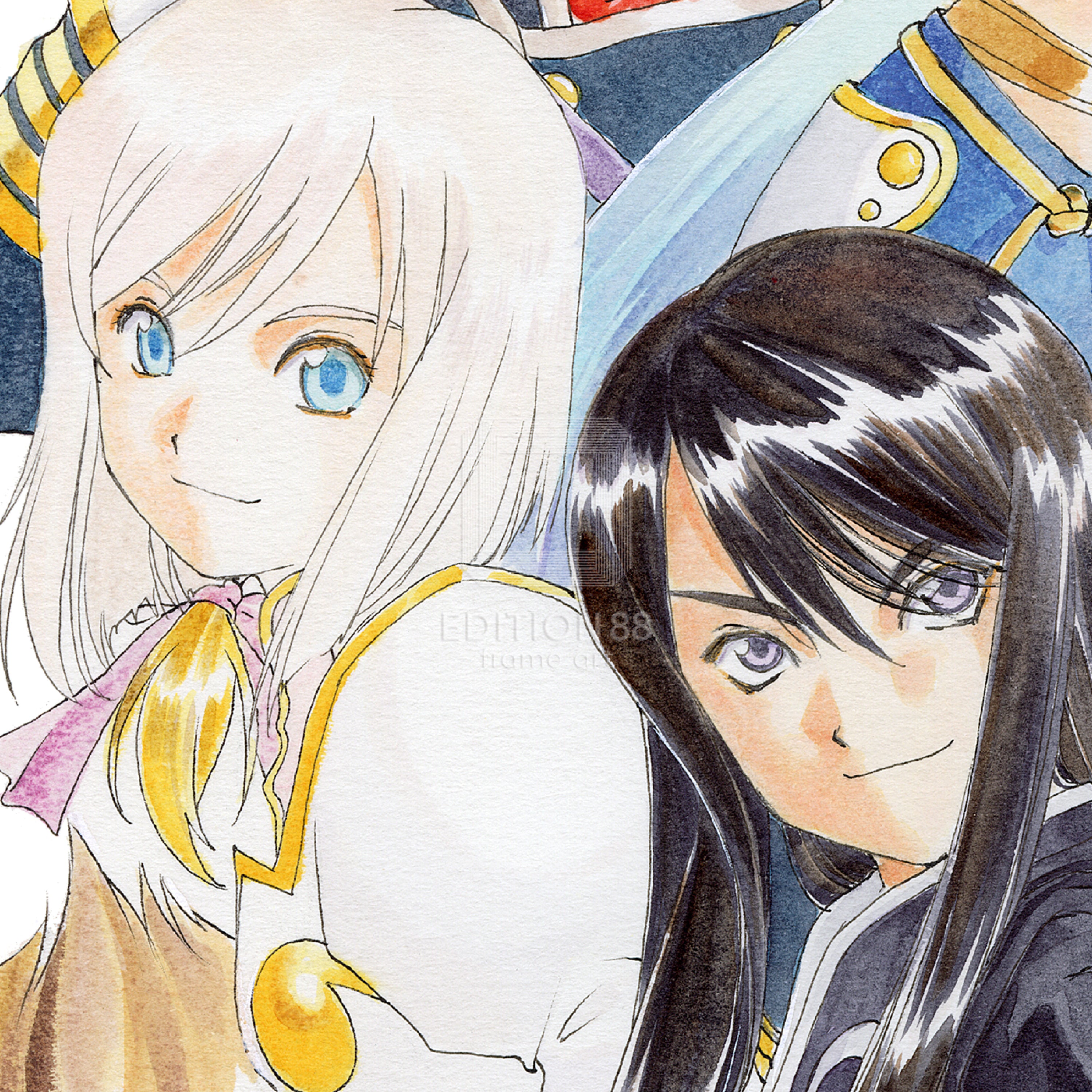 「テイルズ オブ ヴェスペリア 」88グラフ2/藤島康介(箔押しサイン入り)