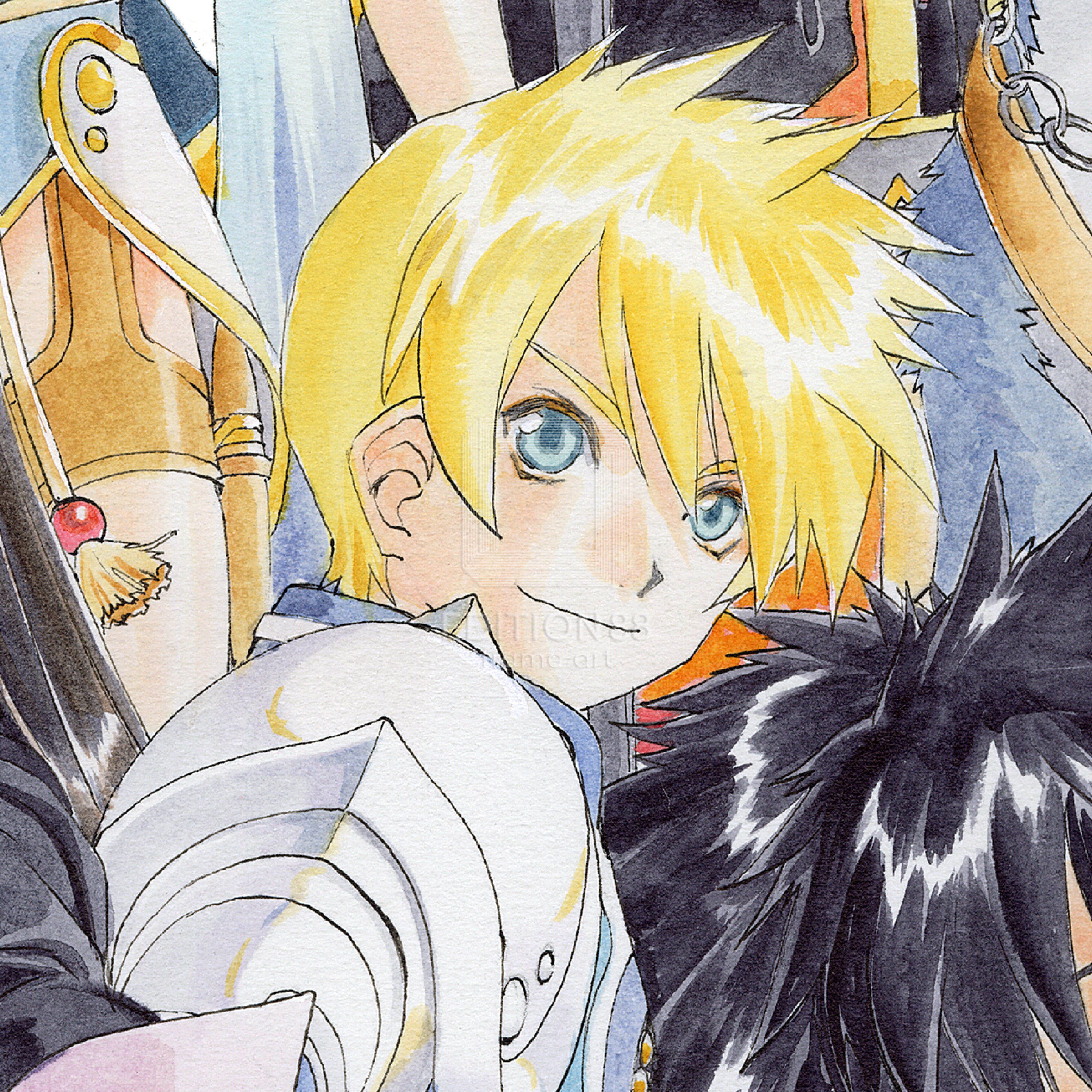 「テイルズ オブ ヴェスペリア 」88グラフ2/藤島康介(箔押しサイン入り)