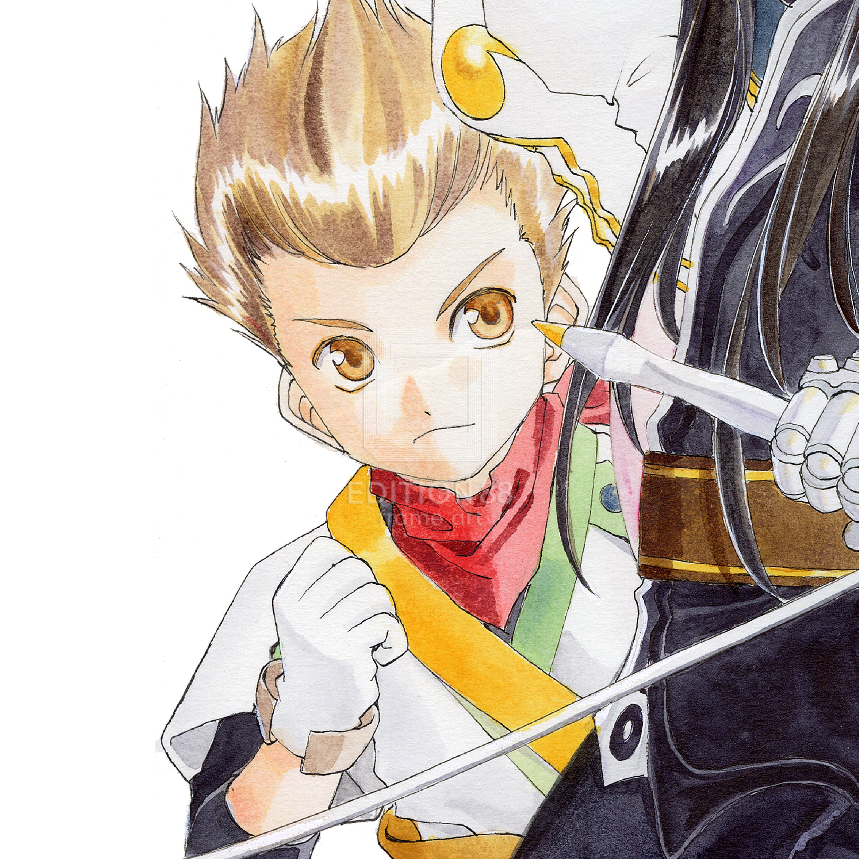 「テイルズ オブ ヴェスペリア 」88グラフ2/藤島康介(箔押しサイン入り)