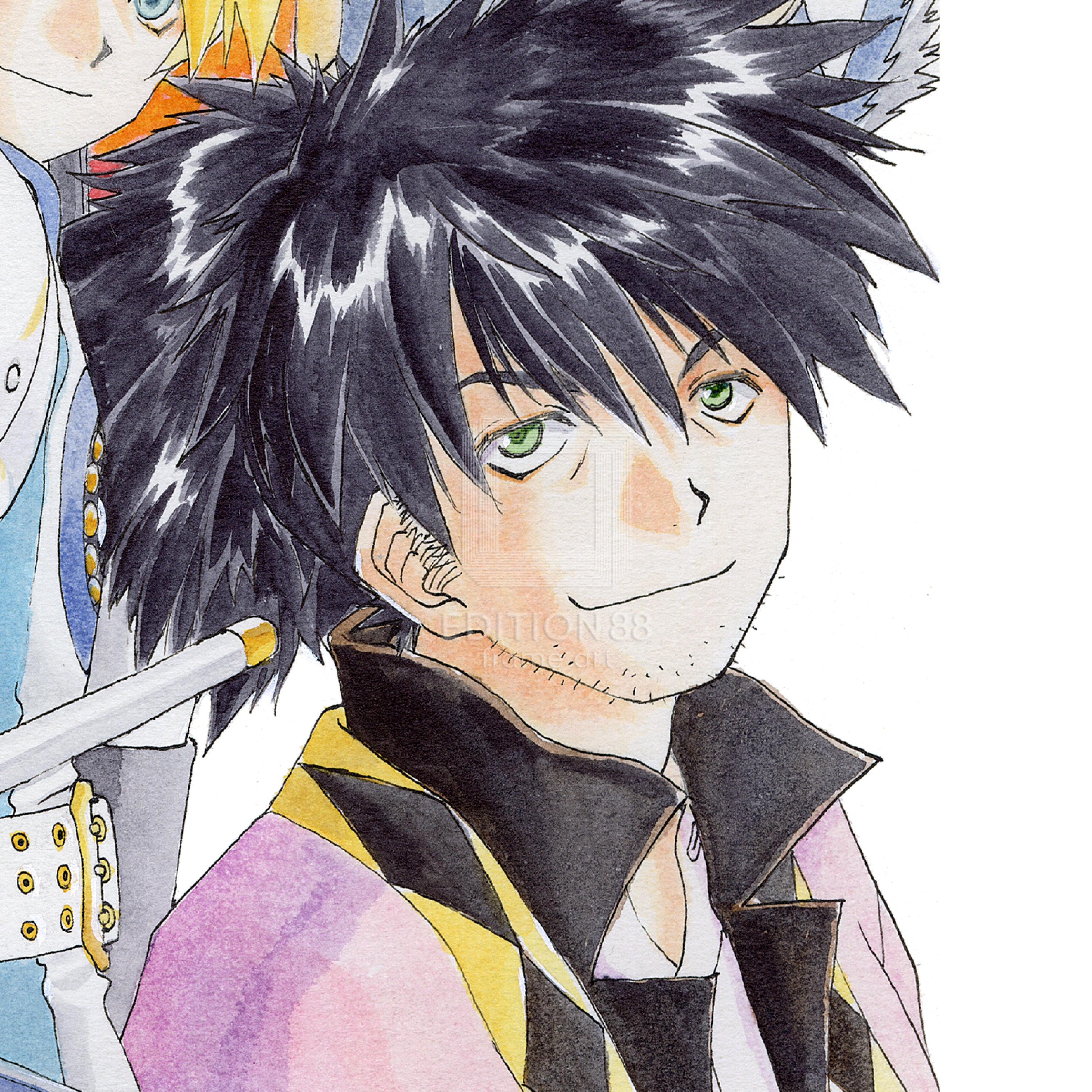 「テイルズ オブ ヴェスペリア 」88グラフ2/藤島康介(箔押しサイン入り)