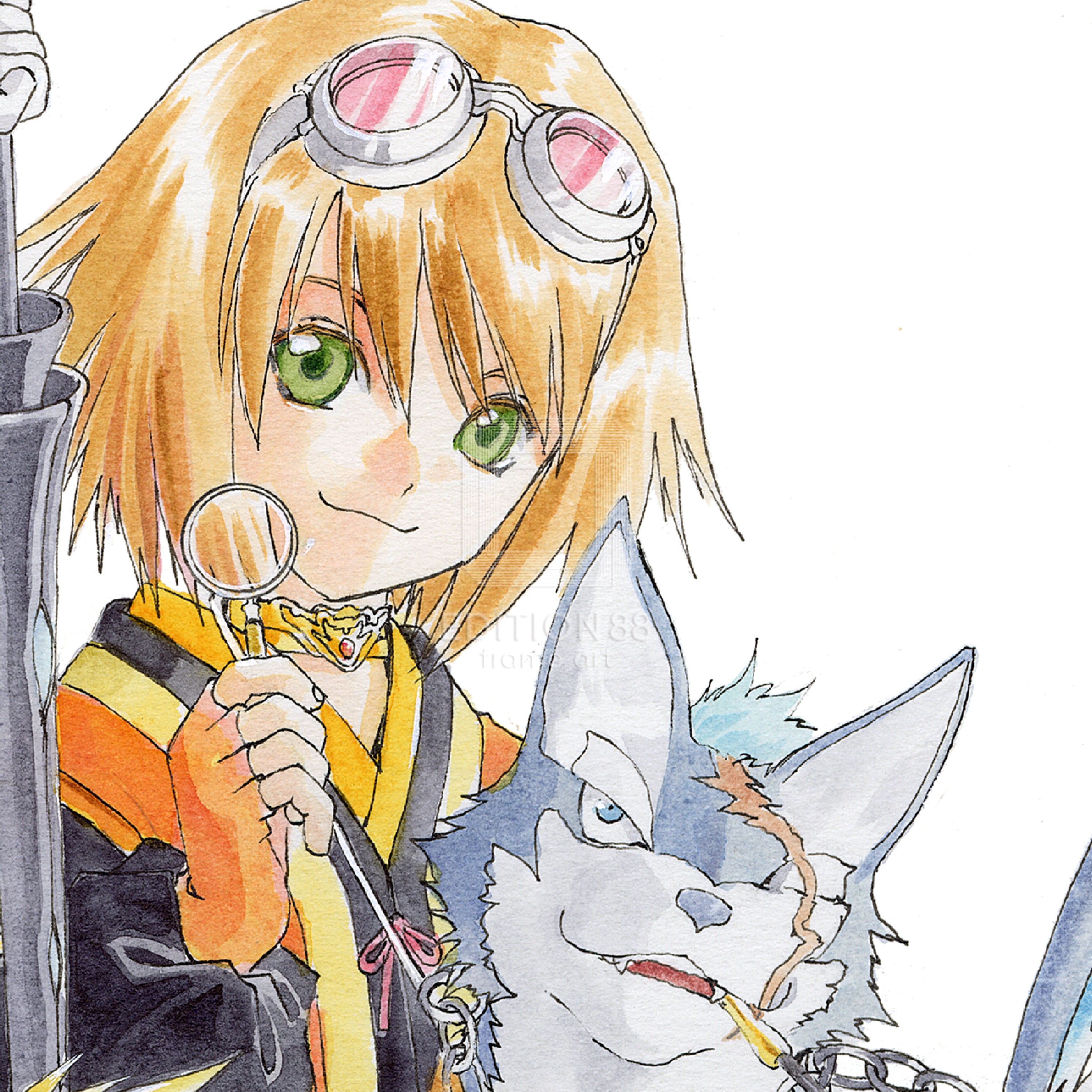 「テイルズ オブ ヴェスペリア 」88グラフ2/藤島康介(箔押しサイン入り)