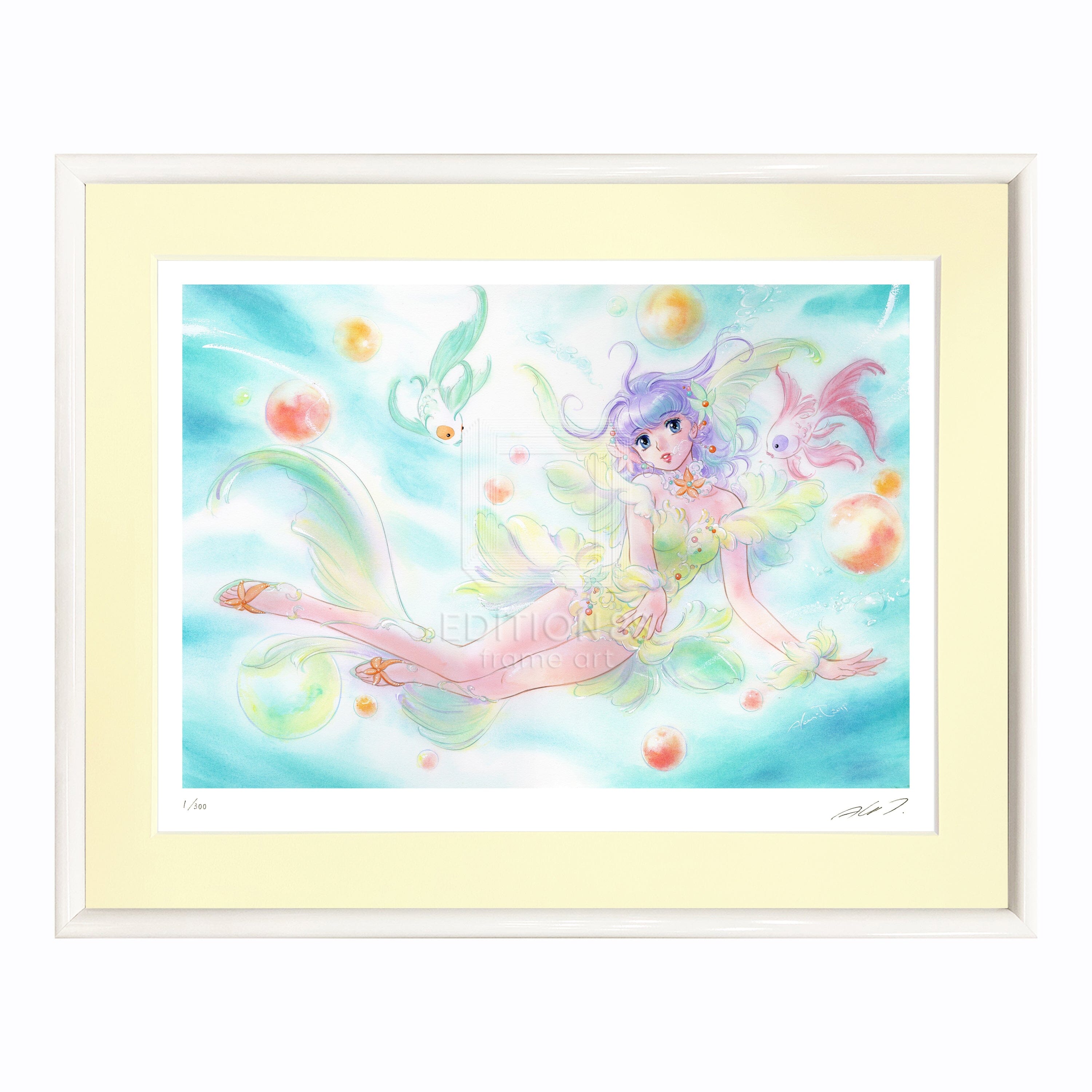 「魔法の天使 クリィミーマミ」88グラフ Angelic Moment V /高田明美(直筆サイン入り / 限定300枚) 88グラフ Edition88