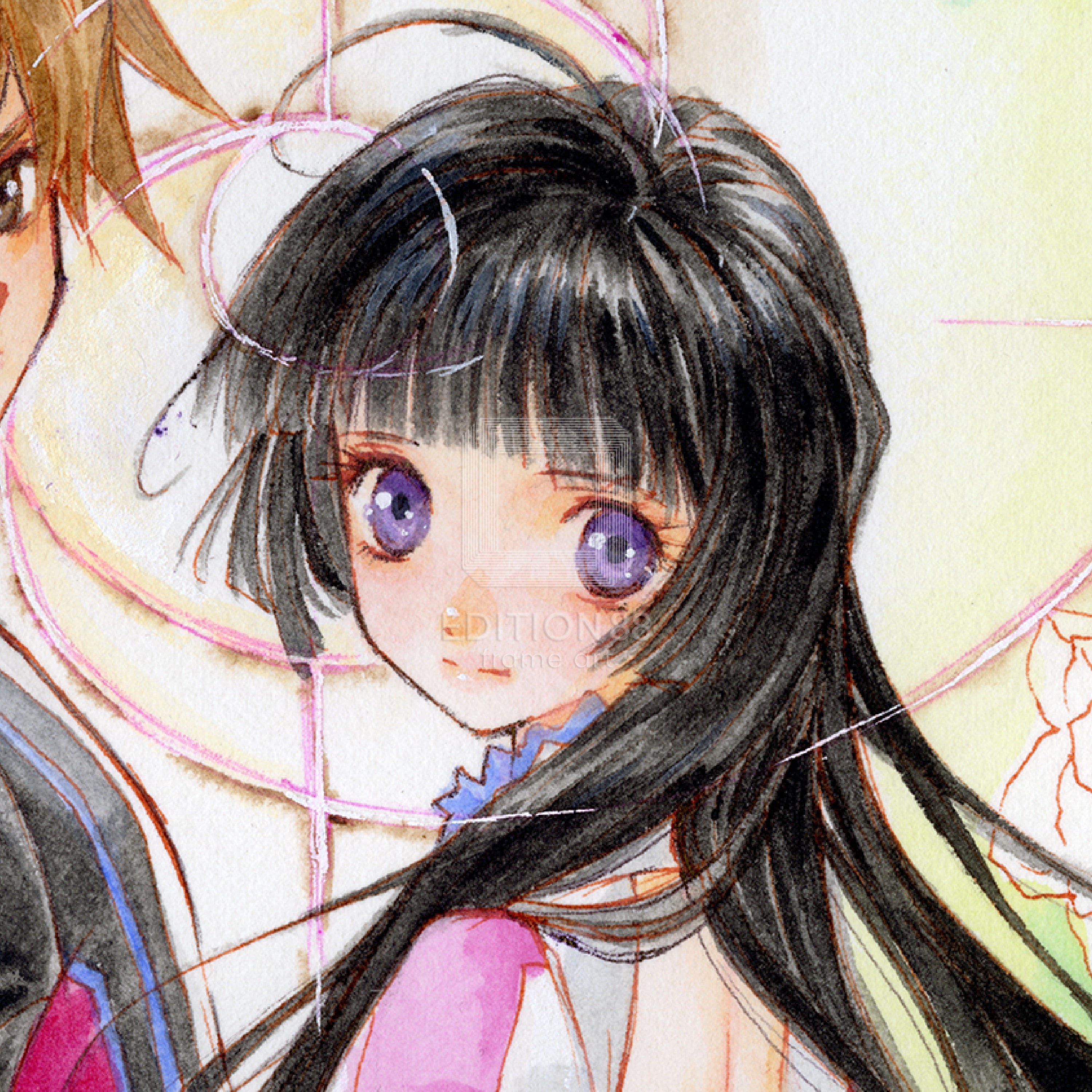「テイルズ オブ ハーツ 」88グラフ1/いのまたむつみ(箔押しサイン入り)