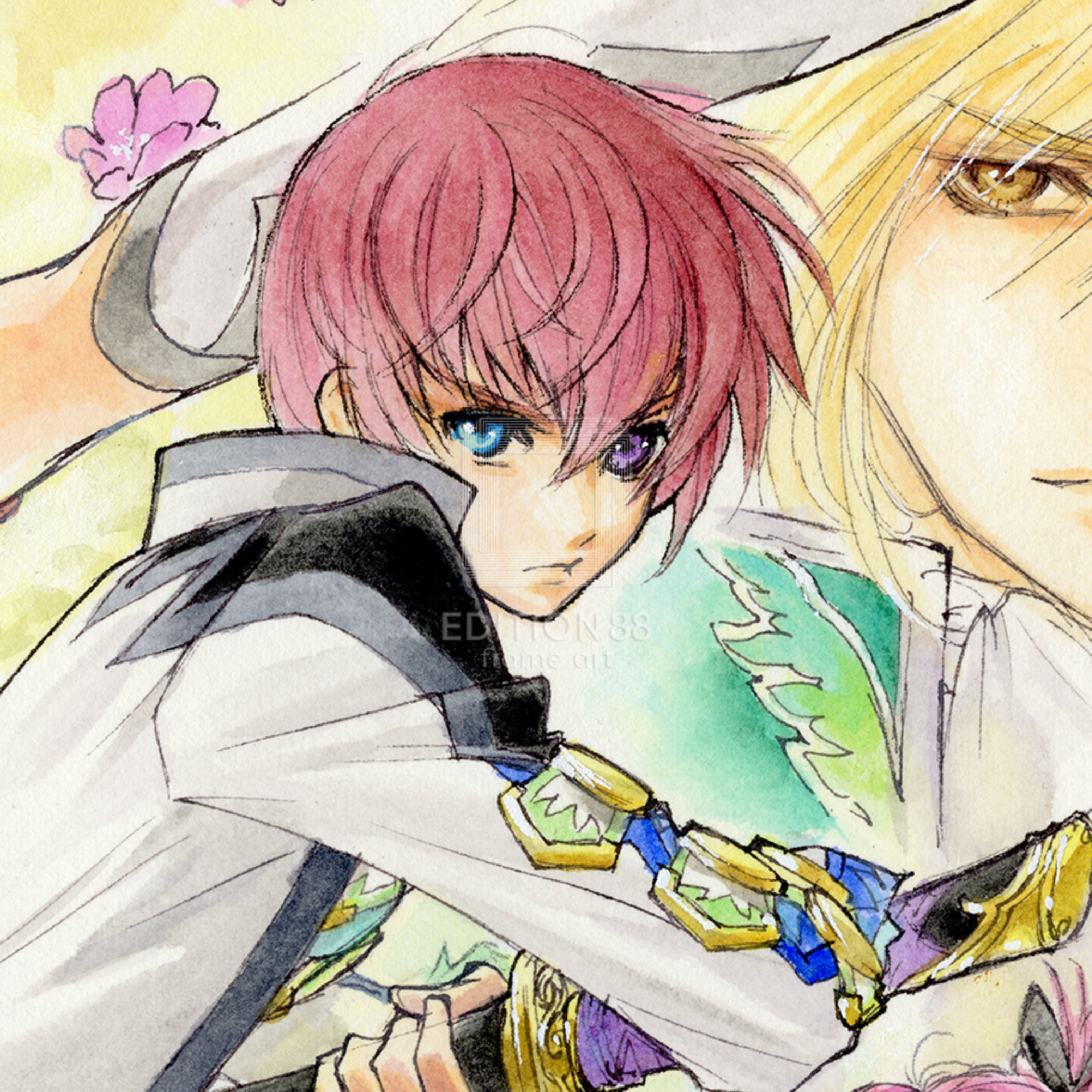 「テイルズ オブ グレイセス エフ」88グラフ1/いのまたむつみ(箔押しサイン入り)