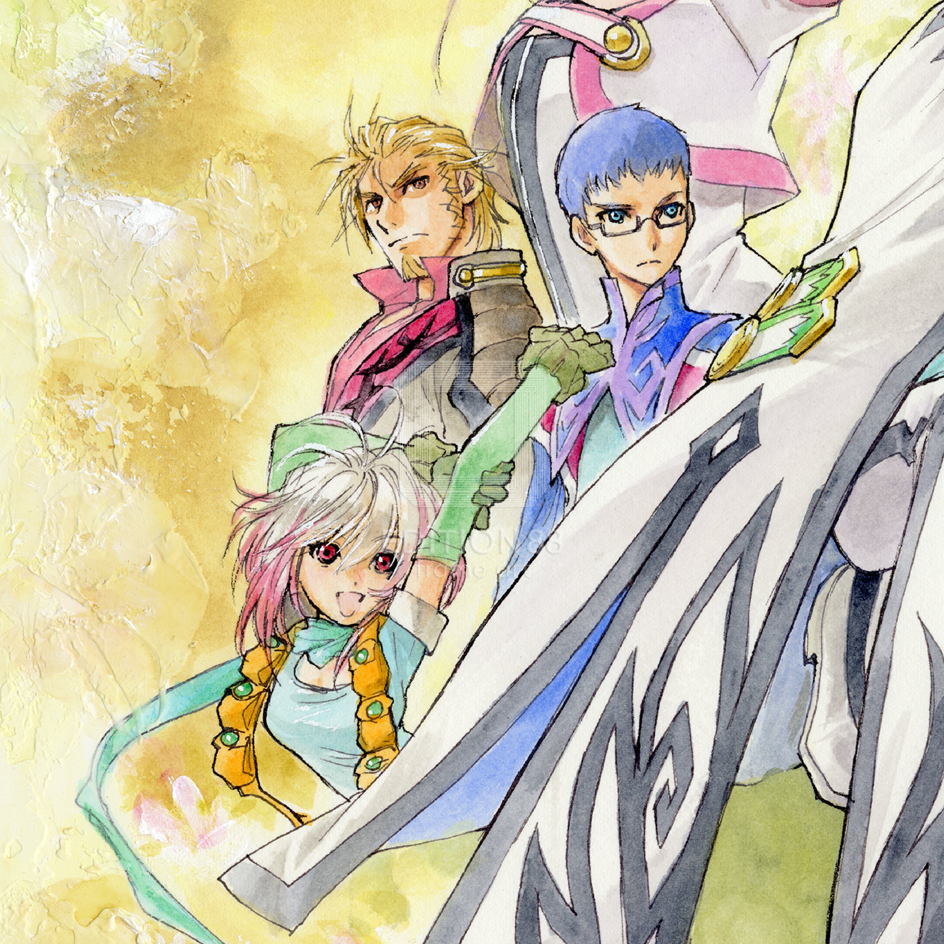 「テイルズ オブ グレイセス エフ」88グラフ1/いのまたむつみ(箔押しサイン入り)