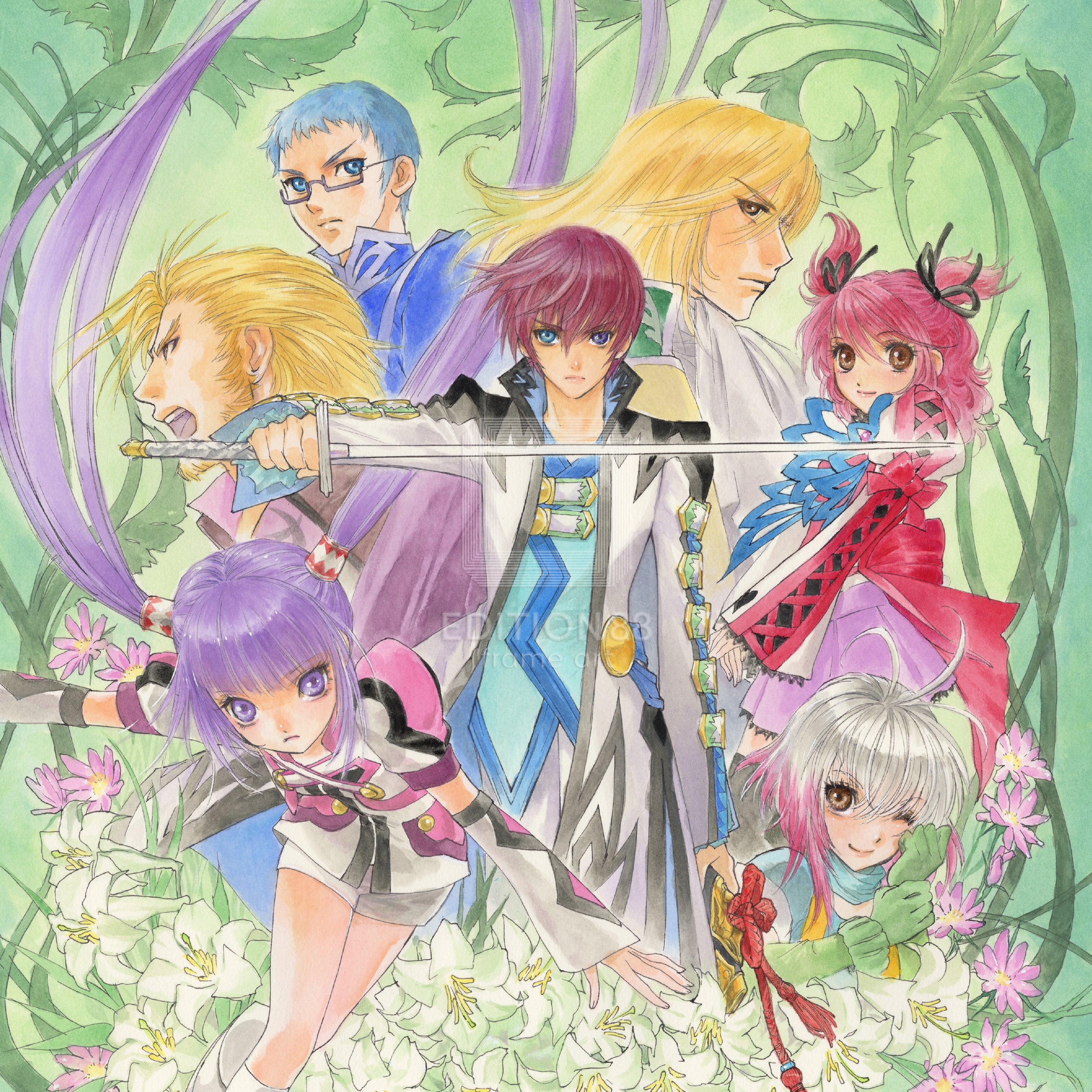 「テイルズ オブ グレイセス エフ」88グラフ2/いのまたむつみ(箔押しサイン入り)