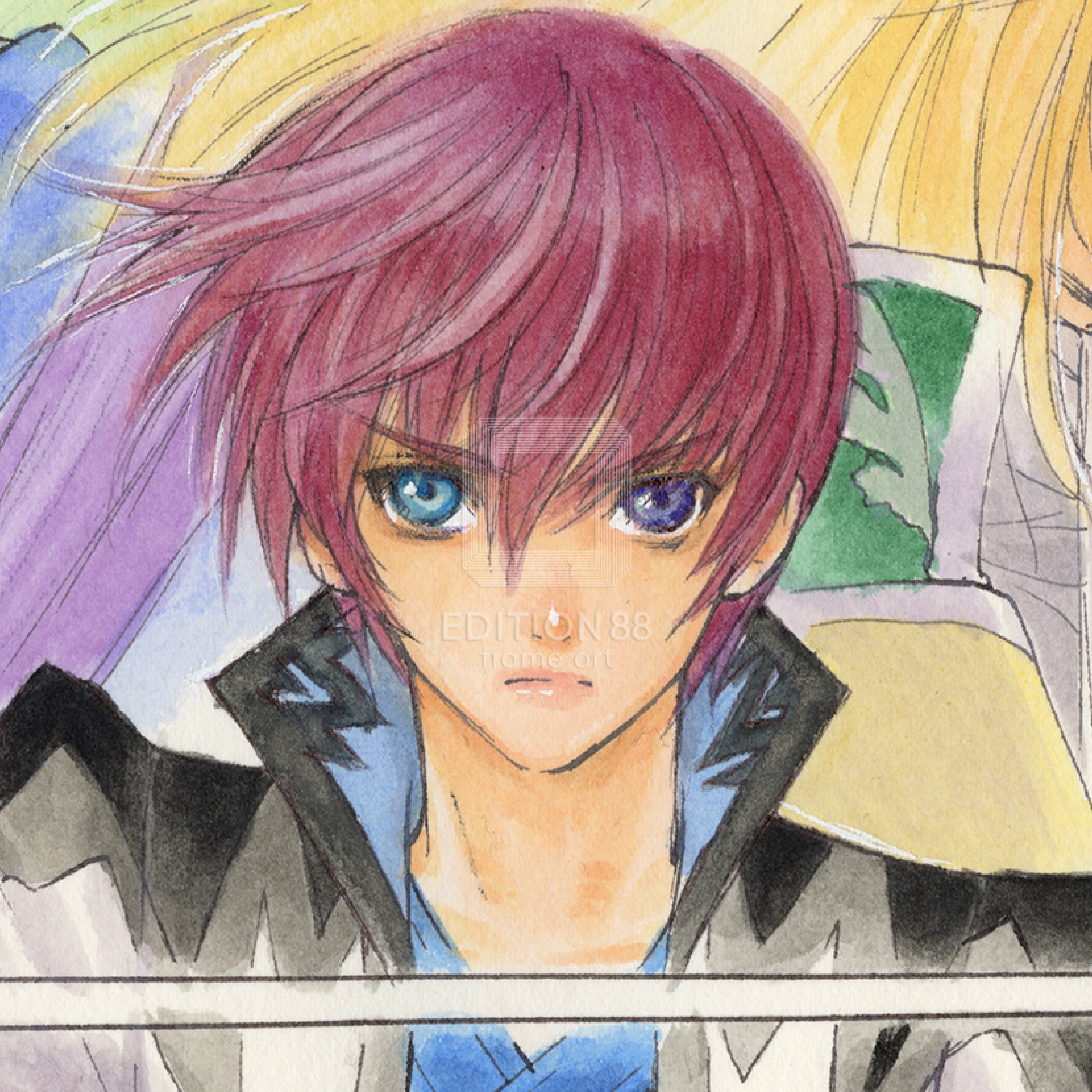 「テイルズ オブ グレイセス エフ」88グラフ2/いのまたむつみ(箔押しサイン入り)