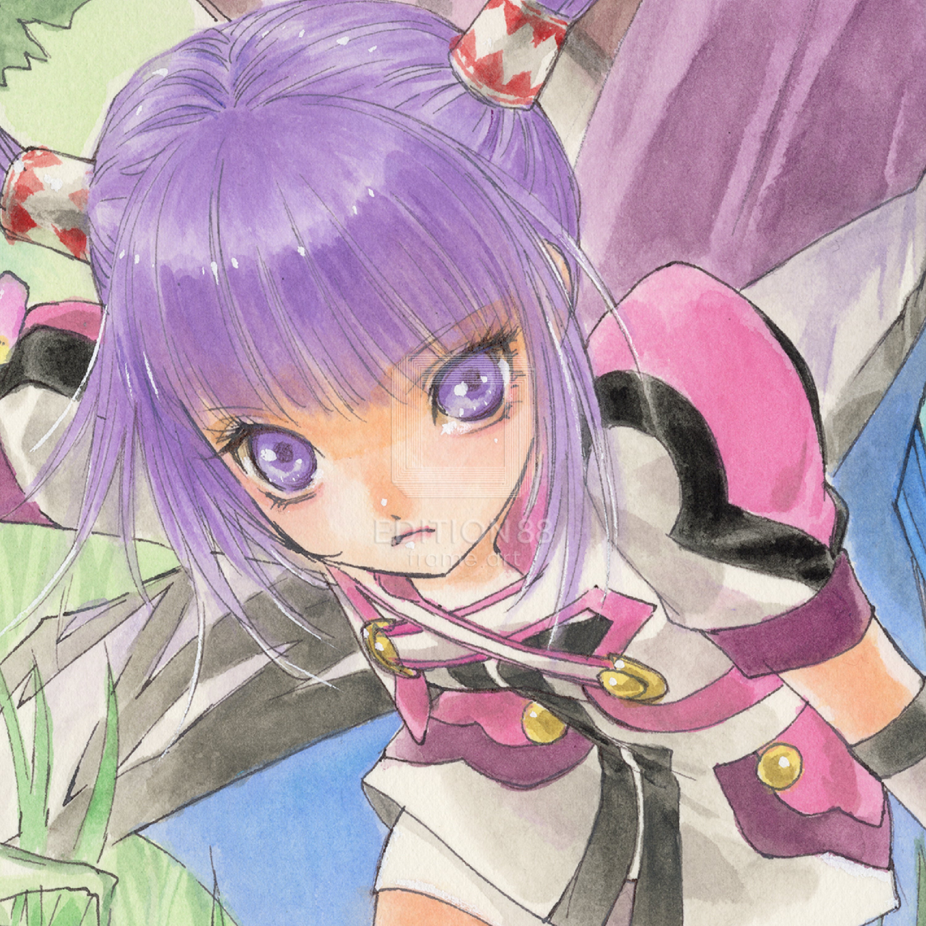 「テイルズ オブ グレイセス エフ」88グラフ2/いのまたむつみ(箔押しサイン入り)