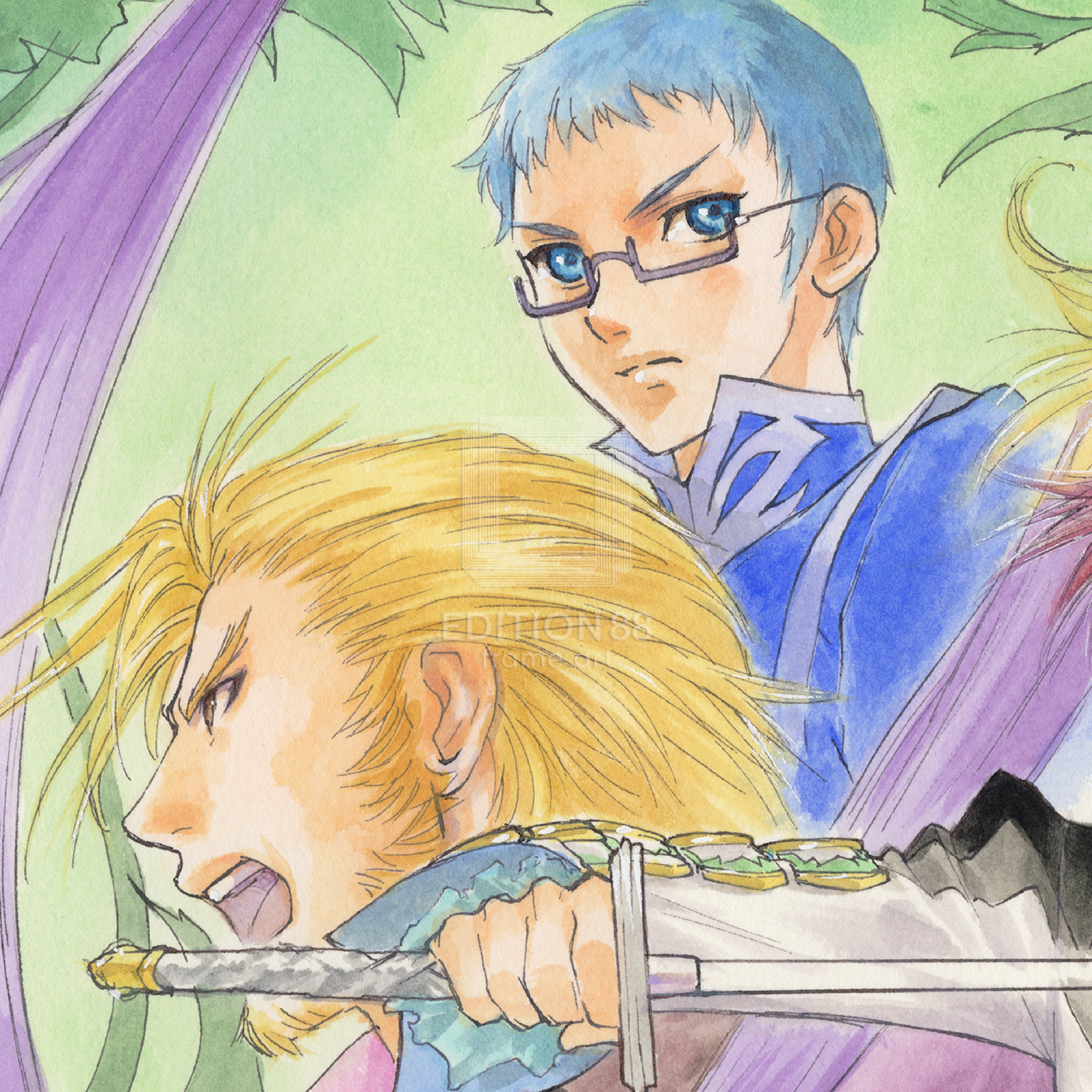 「テイルズ オブ グレイセス エフ」88グラフ2/いのまたむつみ(箔押しサイン入り)