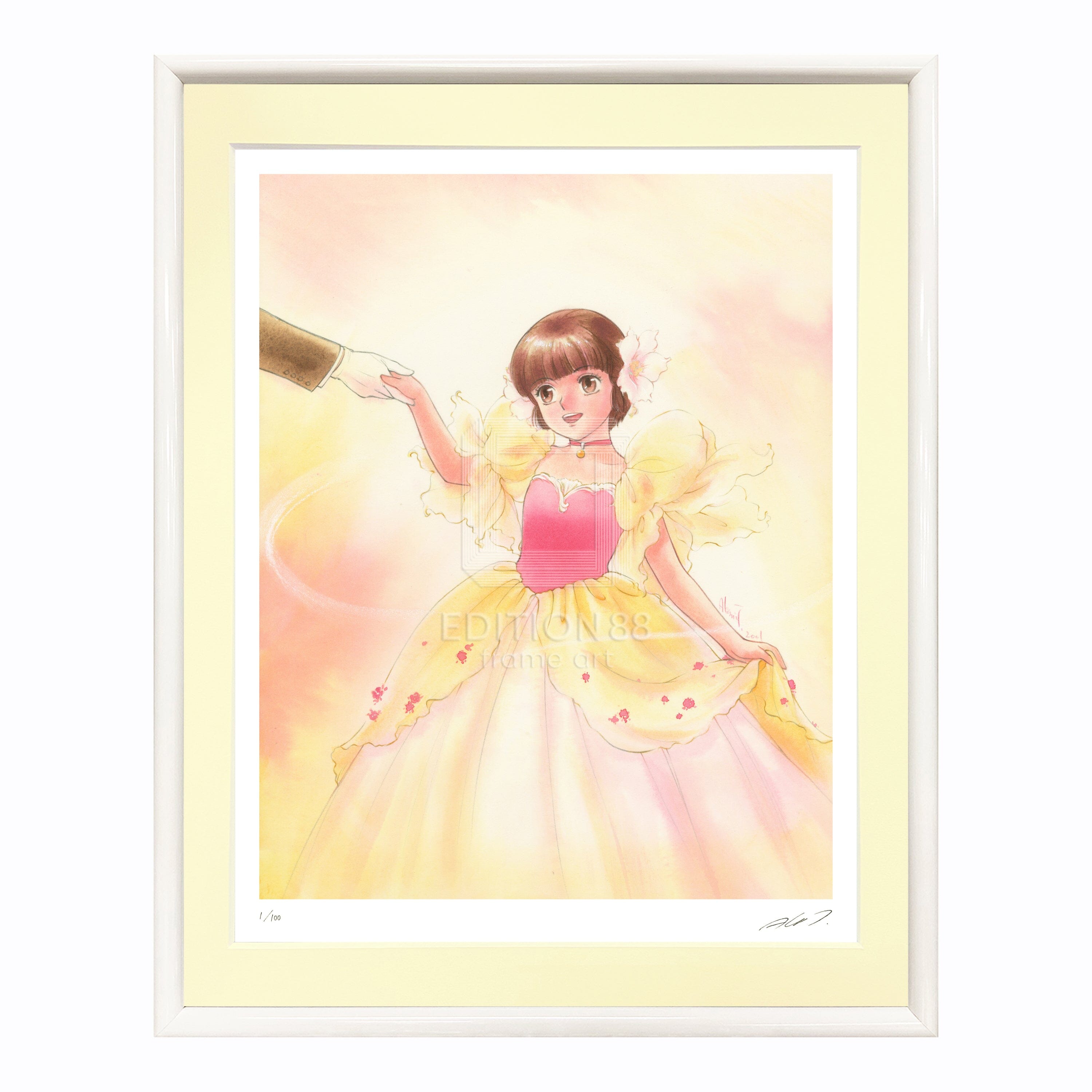 「魔法の天使 クリィミーマミ」88グラフ shall we dance? /高田明美(直筆サイン入り / 限定100枚) 88グラフ Edition88