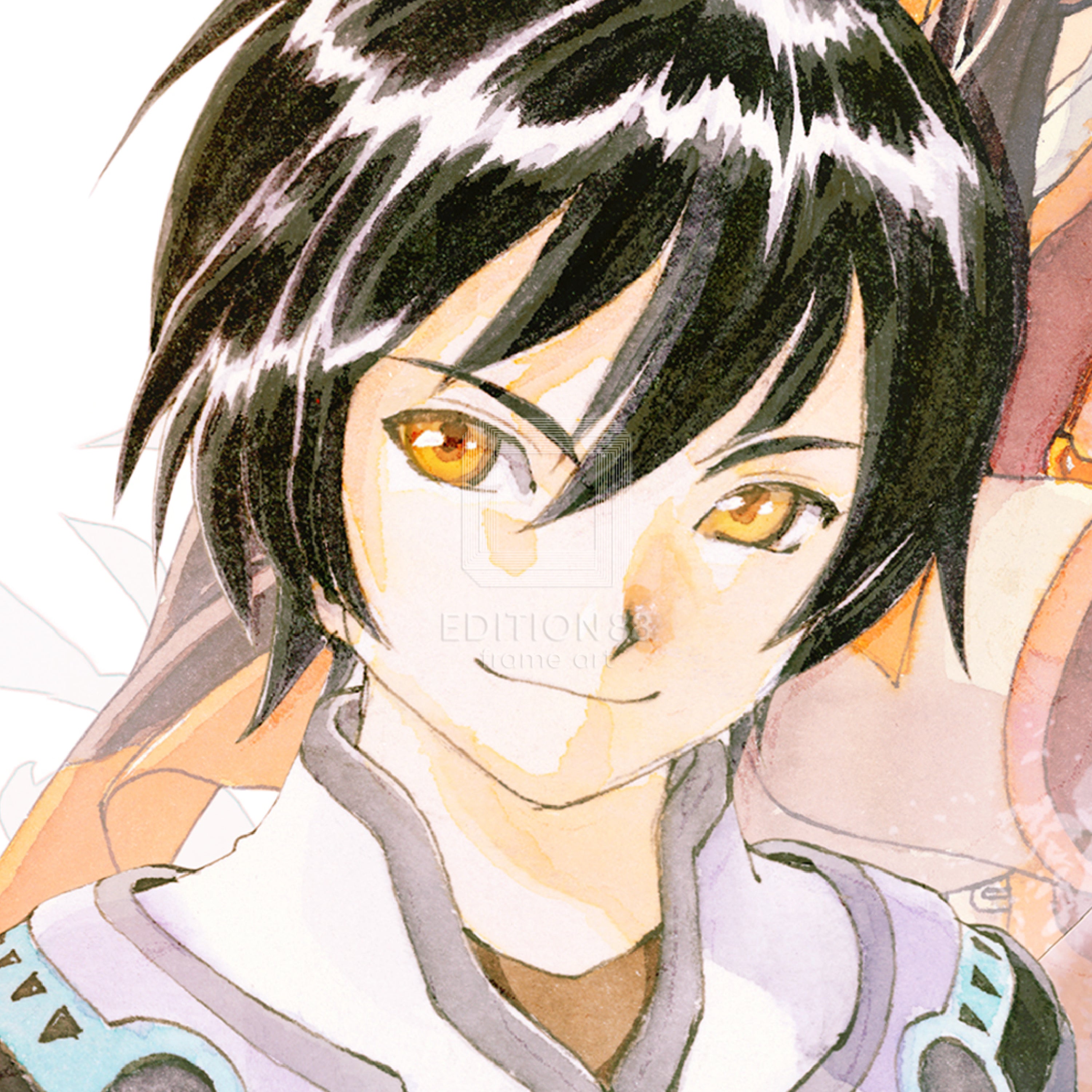 「テイルズ オブ エクシリア」88グラフ/藤島康介・いのまたむつみ(箔押しサイン入り)