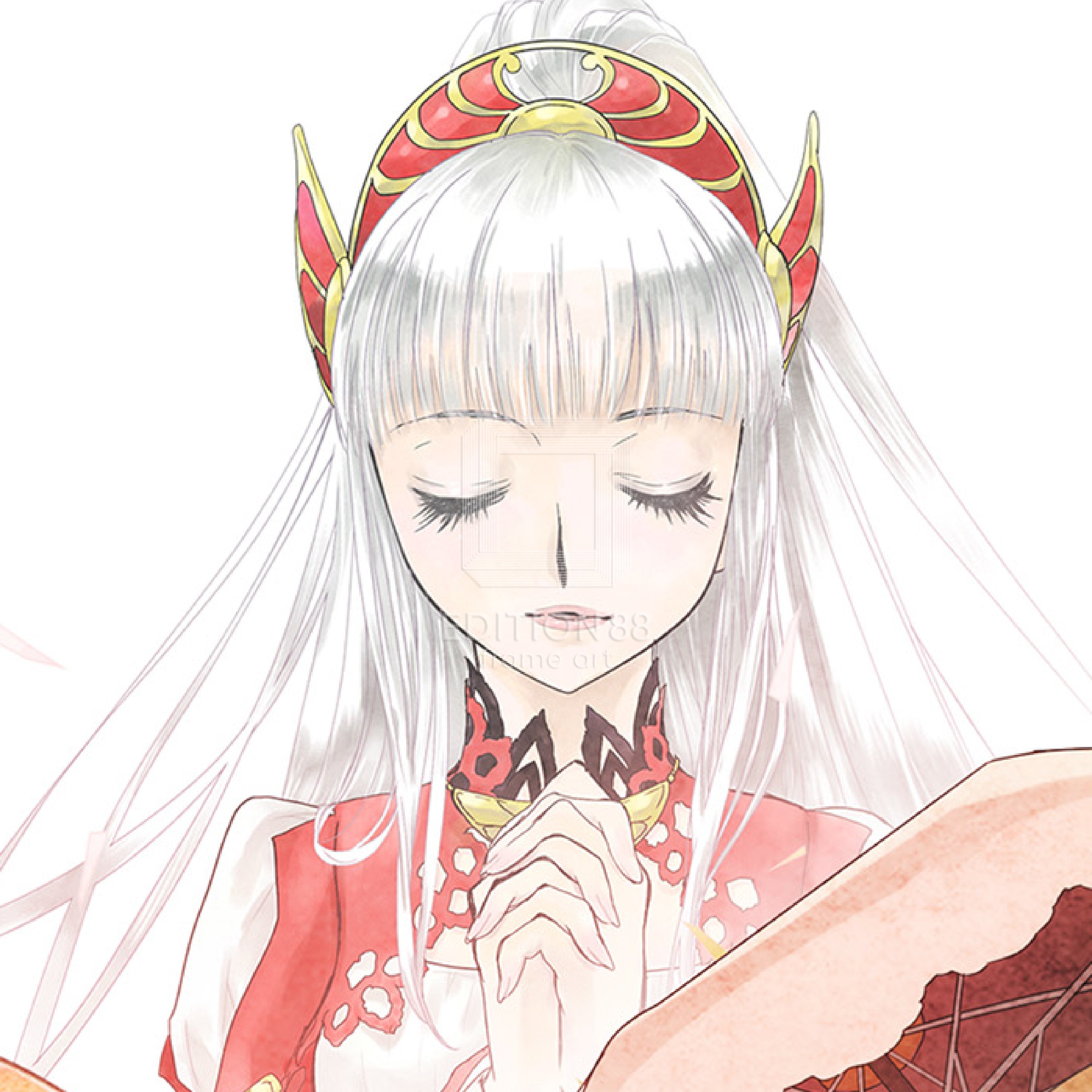 「テイルズ オブ ゼスティリア」88グラフ/藤島康介・いのまたむつみ(箔押しサイン入り)