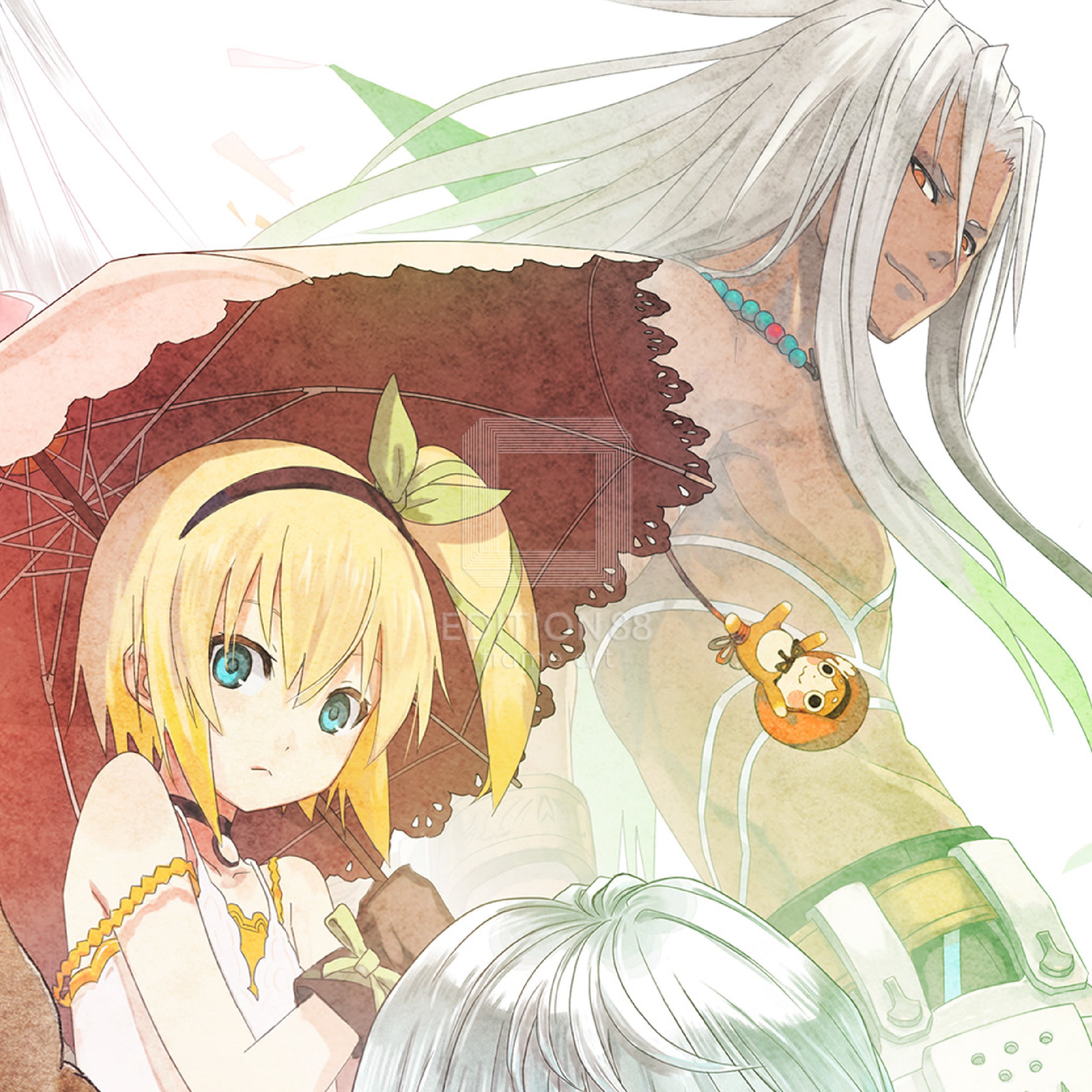 「テイルズ オブ ゼスティリア」88グラフ/藤島康介・いのまたむつみ(箔押しサイン入り)