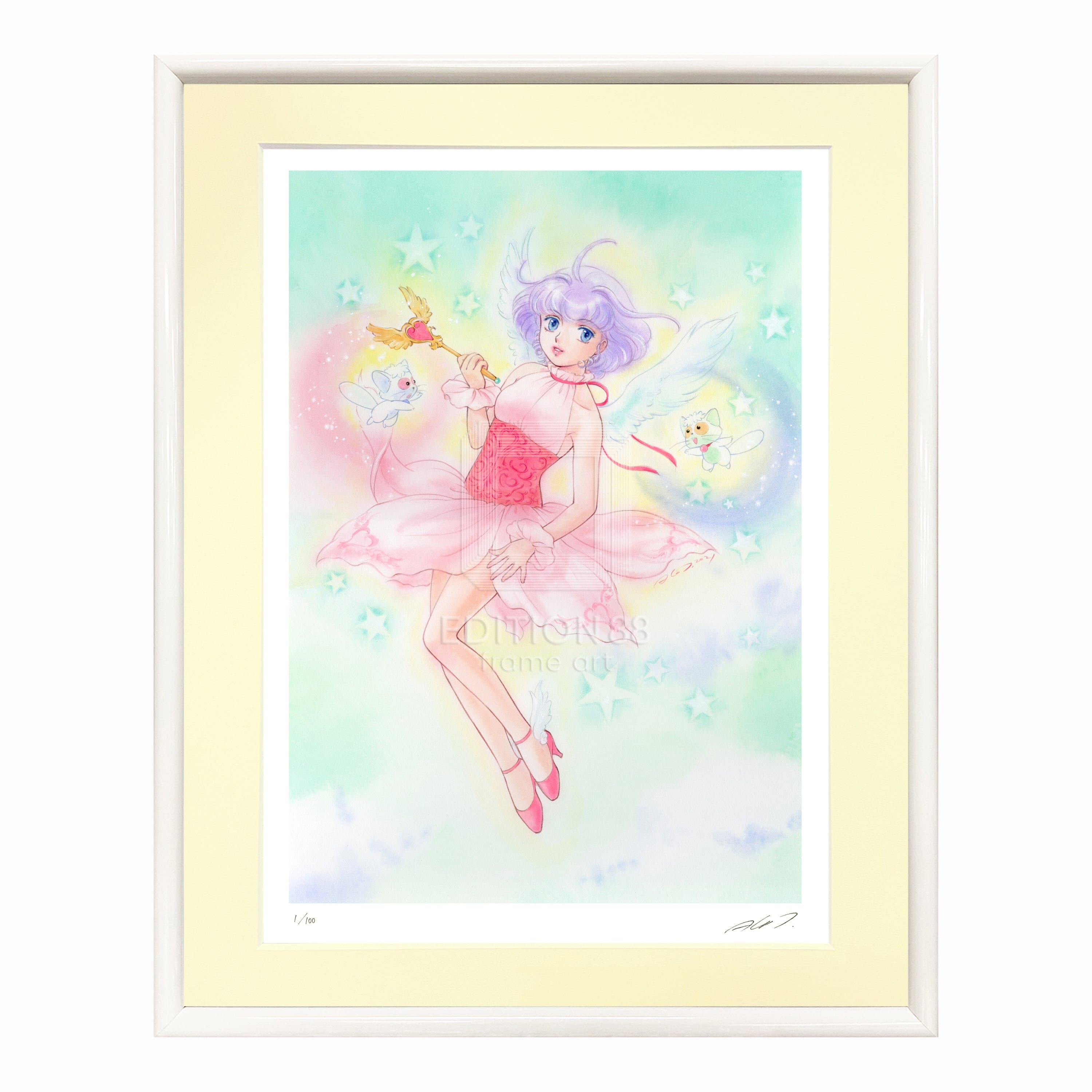 「魔法の天使 クリィミーマミ」88グラフ Valentine 2022 /高田明美(直筆サイン入り / 限定100枚) 88グラフ Edition88
