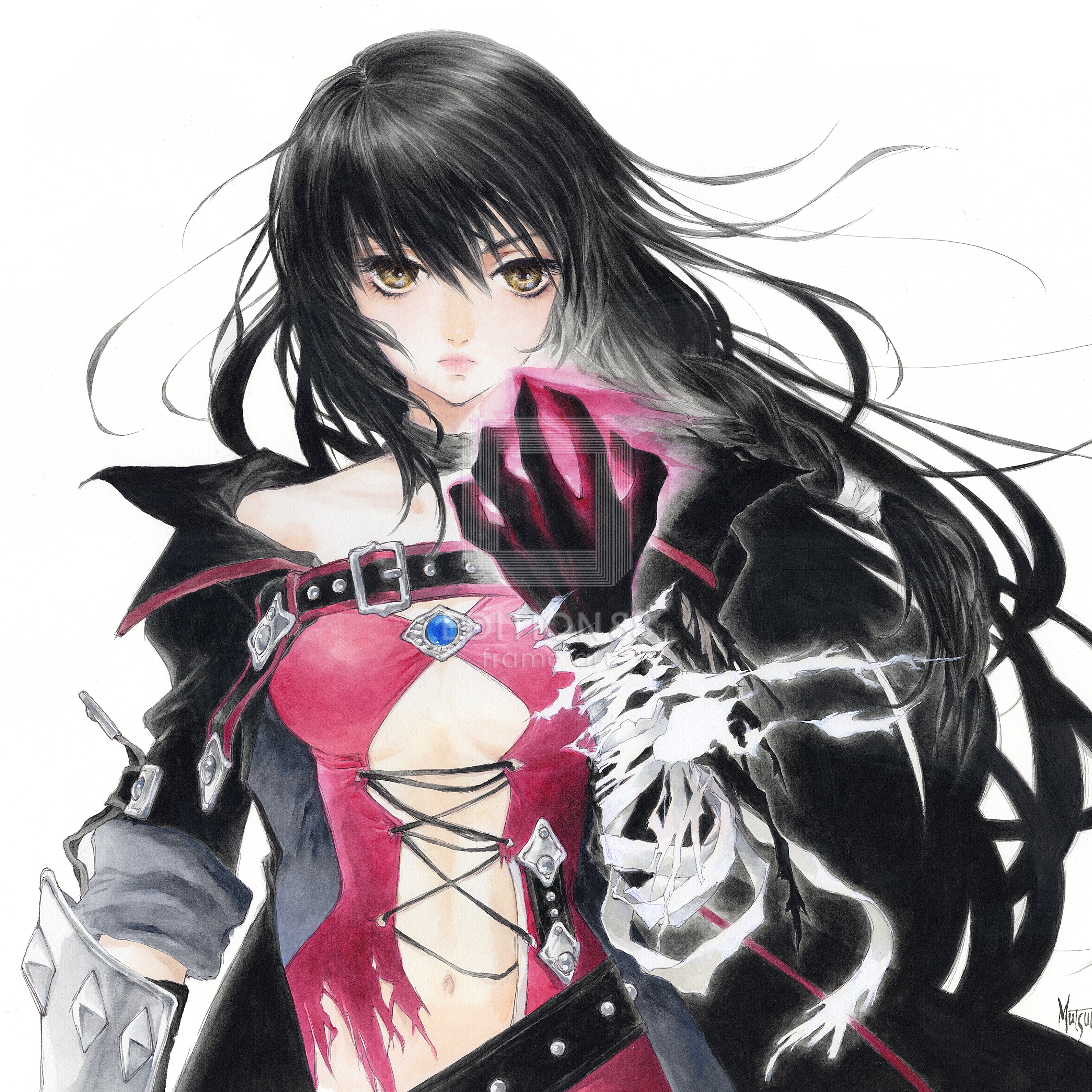 「テイルズ オブ ベルセリア」88グラフ/いのまたむつみ(箔押しサイン入り)