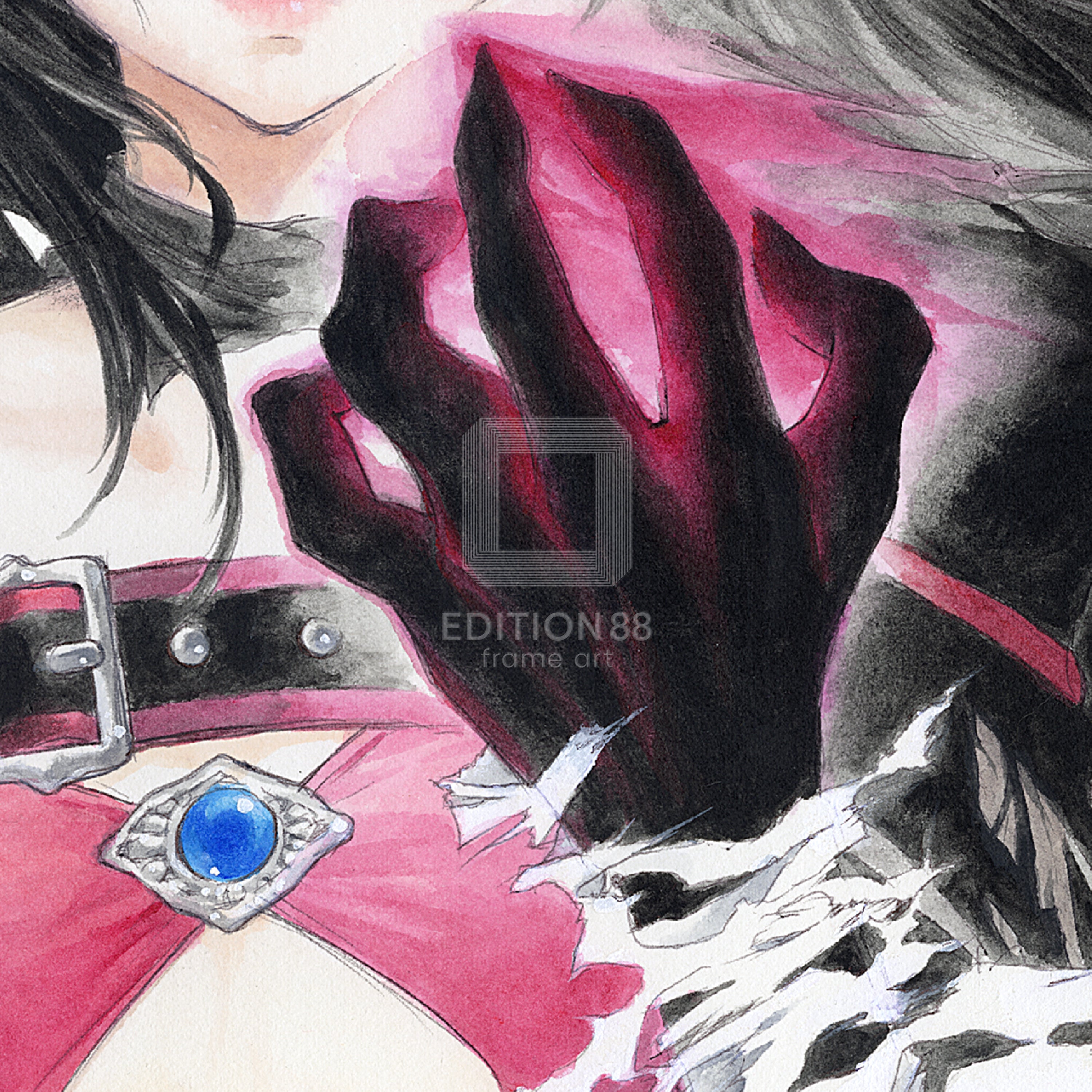 「テイルズ オブ ベルセリア」88グラフ/いのまたむつみ(箔押しサイン入り)