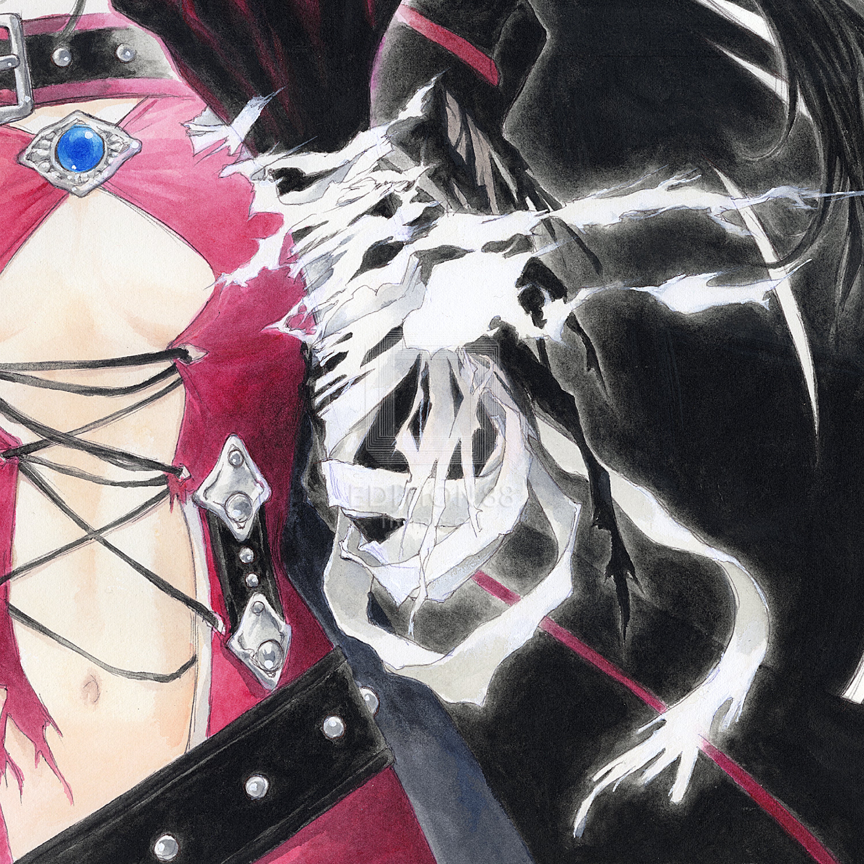 「テイルズ オブ ベルセリア」88グラフ/いのまたむつみ(箔押しサイン入り)