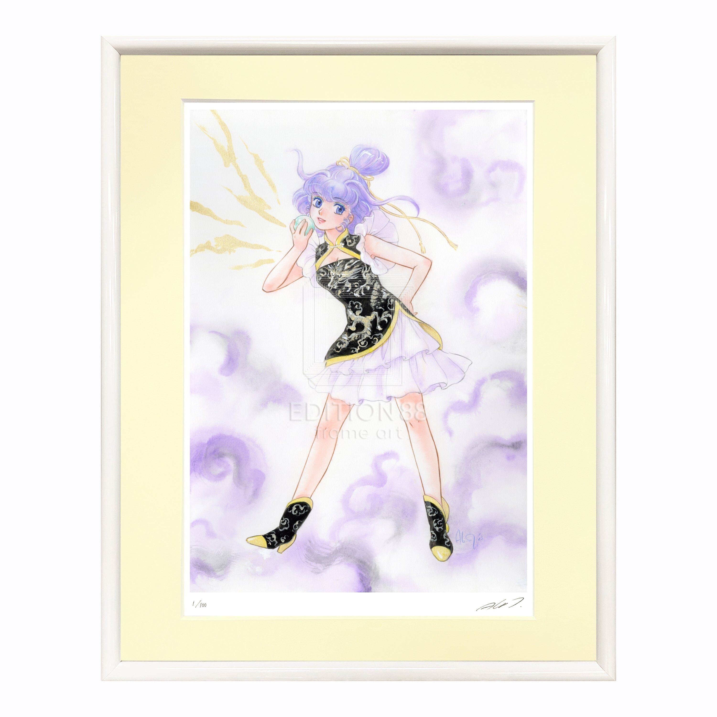 「魔法の天使 クリィミーマミ」88グラフ「如意宝珠」 /高田明美(直筆サイン入り / 限定100枚) 88グラフ Edition88