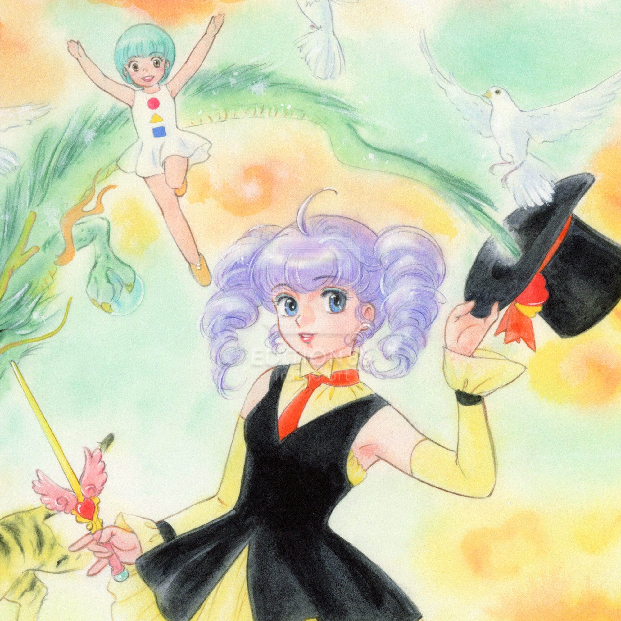 「魔法の天使クリィミーマミ」88グラフ Magic March/ 高田明美(直筆サイン入り / 限定100枚) 88グラフ Edition88