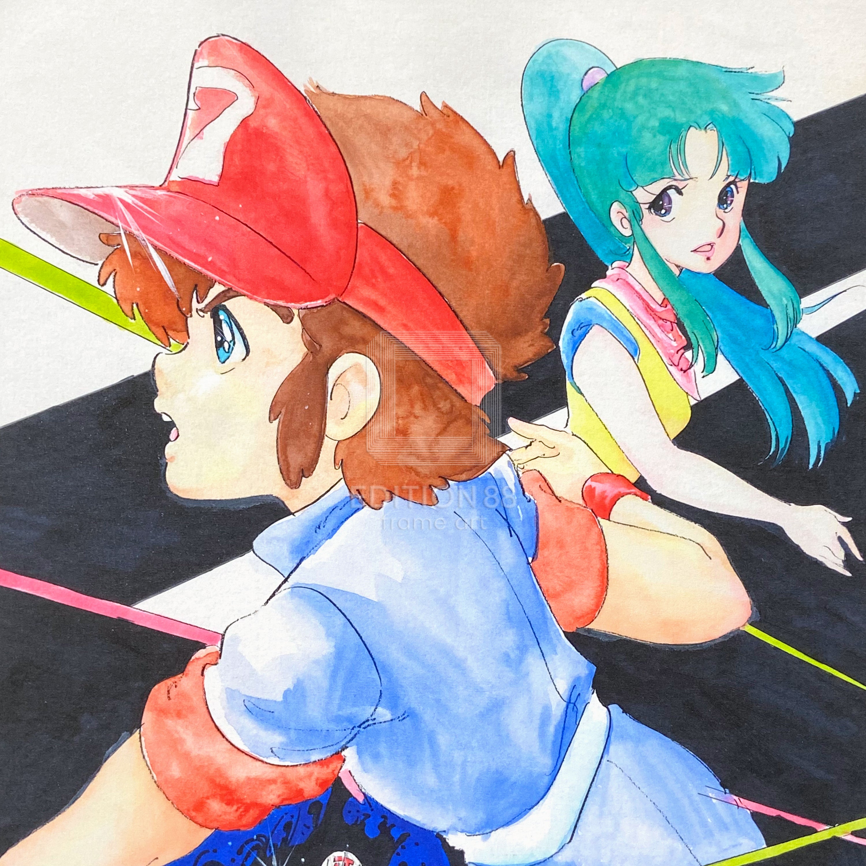 「プラレス3四郎」88グラフ1/いのまたむつみ(箔押しサイン入り)