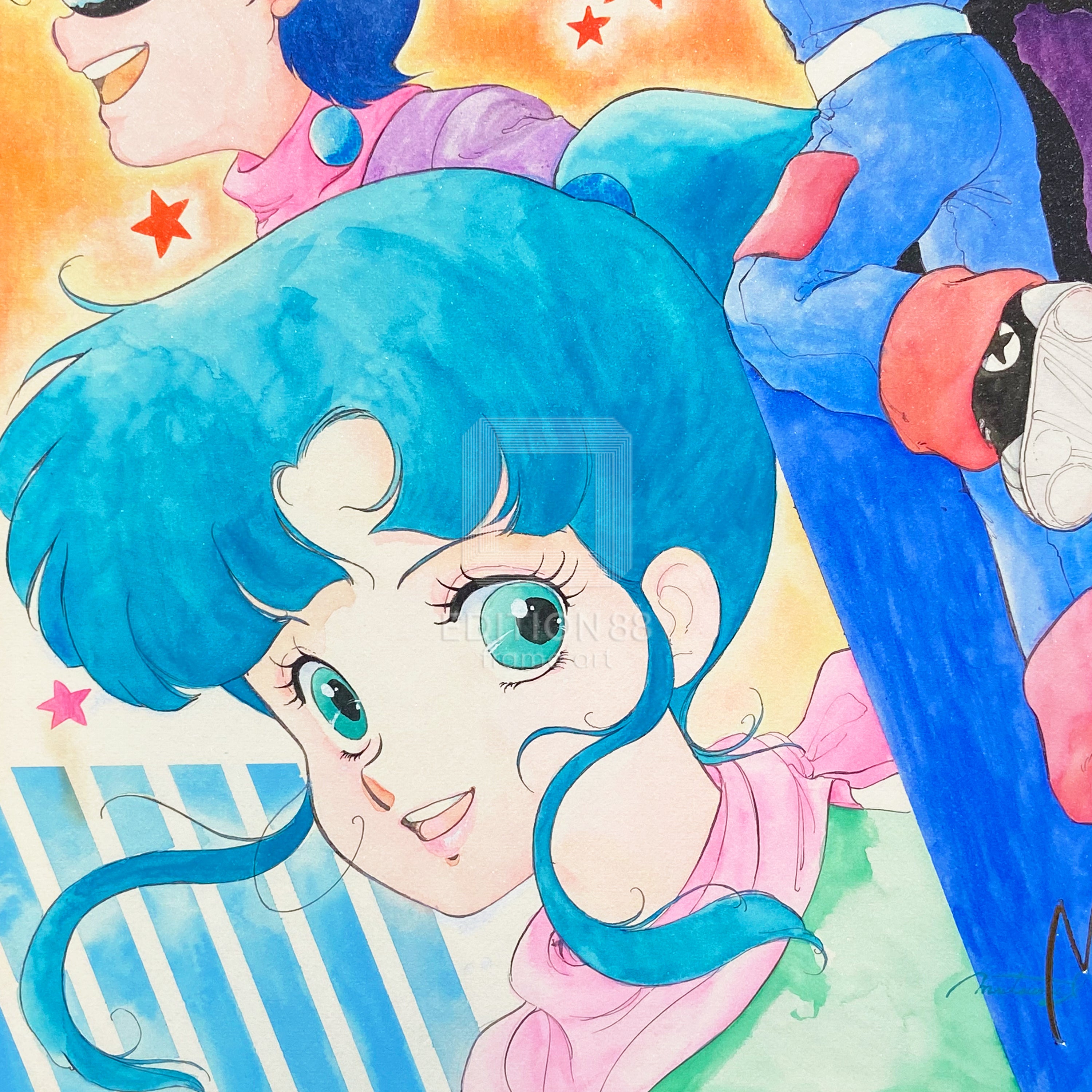 「プラレス3四郎」88グラフ2/いのまたむつみ(箔押しサイン入り)