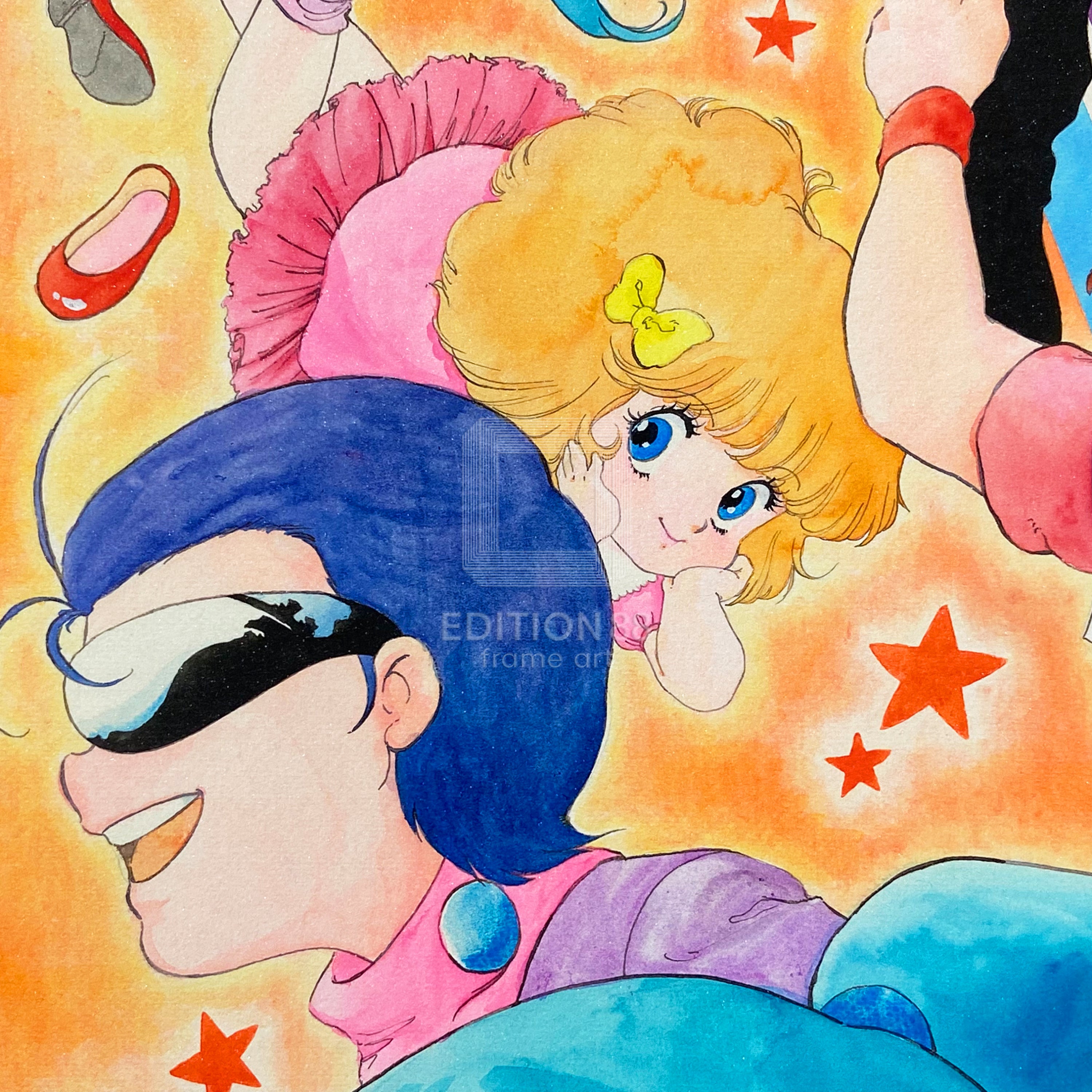 「プラレス3四郎」88グラフ2/いのまたむつみ(箔押しサイン入り)