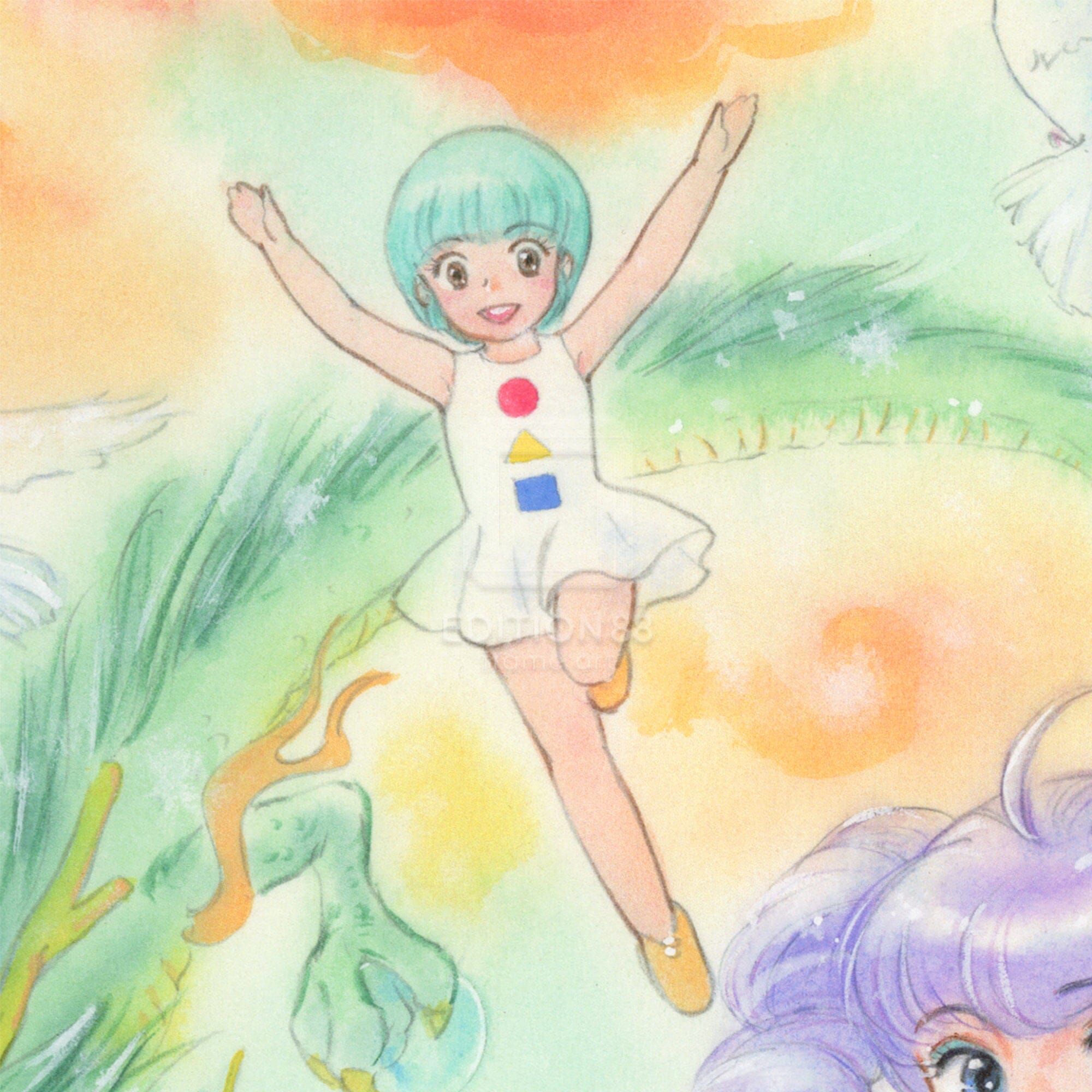 「魔法の天使クリィミーマミ」88グラフ Magic March/ 高田明美(直筆サイン入り / 限定100枚) 88グラフ Edition88