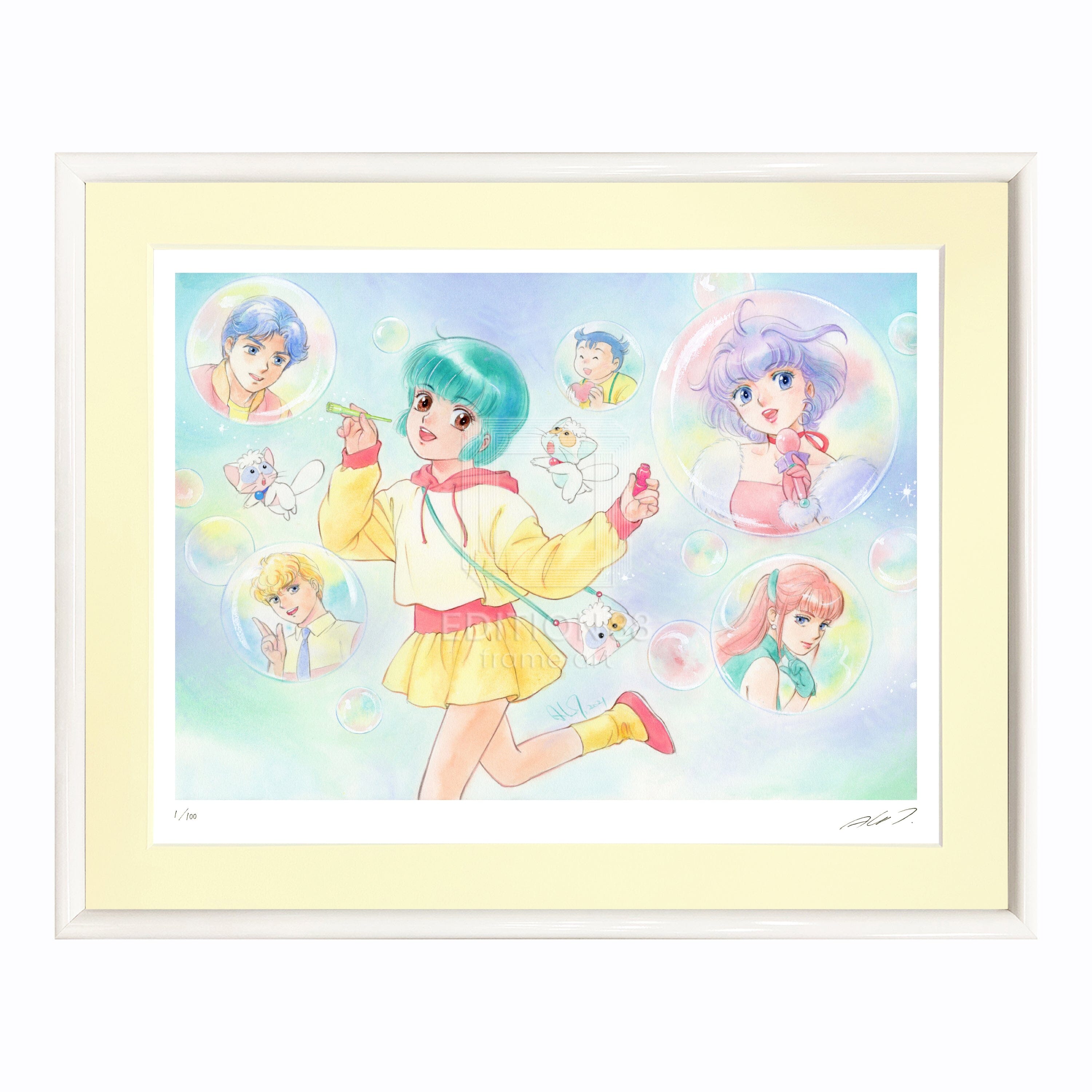 「魔法の天使 クリィミーマミ」88グラフ PAM POPPUM ! /高田明美(直筆サイン入り / 限定100枚) 88グラフ Edition88