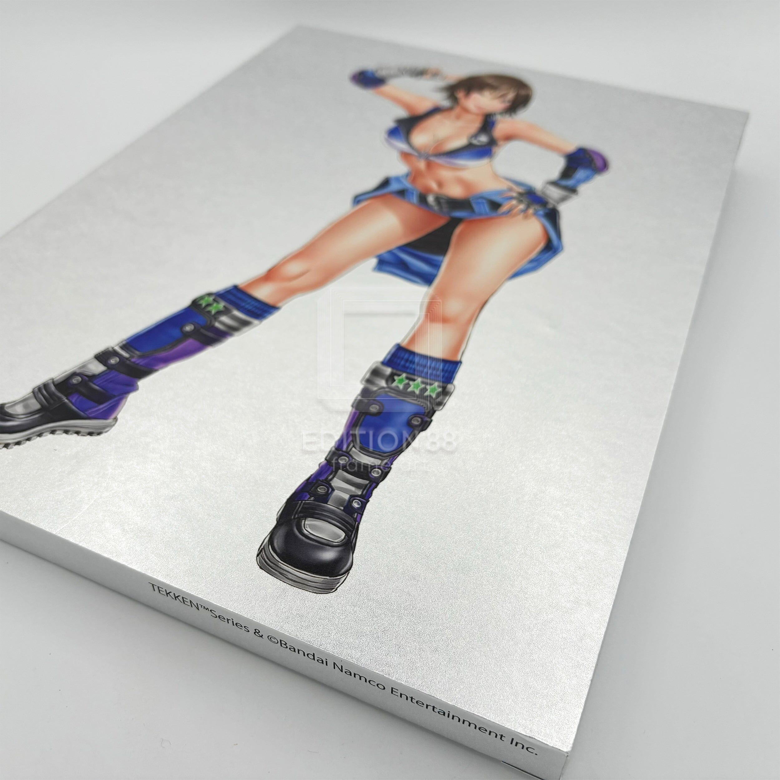 「TEKKEN 美少女」88グラフ シルバー仕様 風間飛鳥/ 山下しゅんや(直筆サイン入り/限定100枚) 88グラフ Edition88