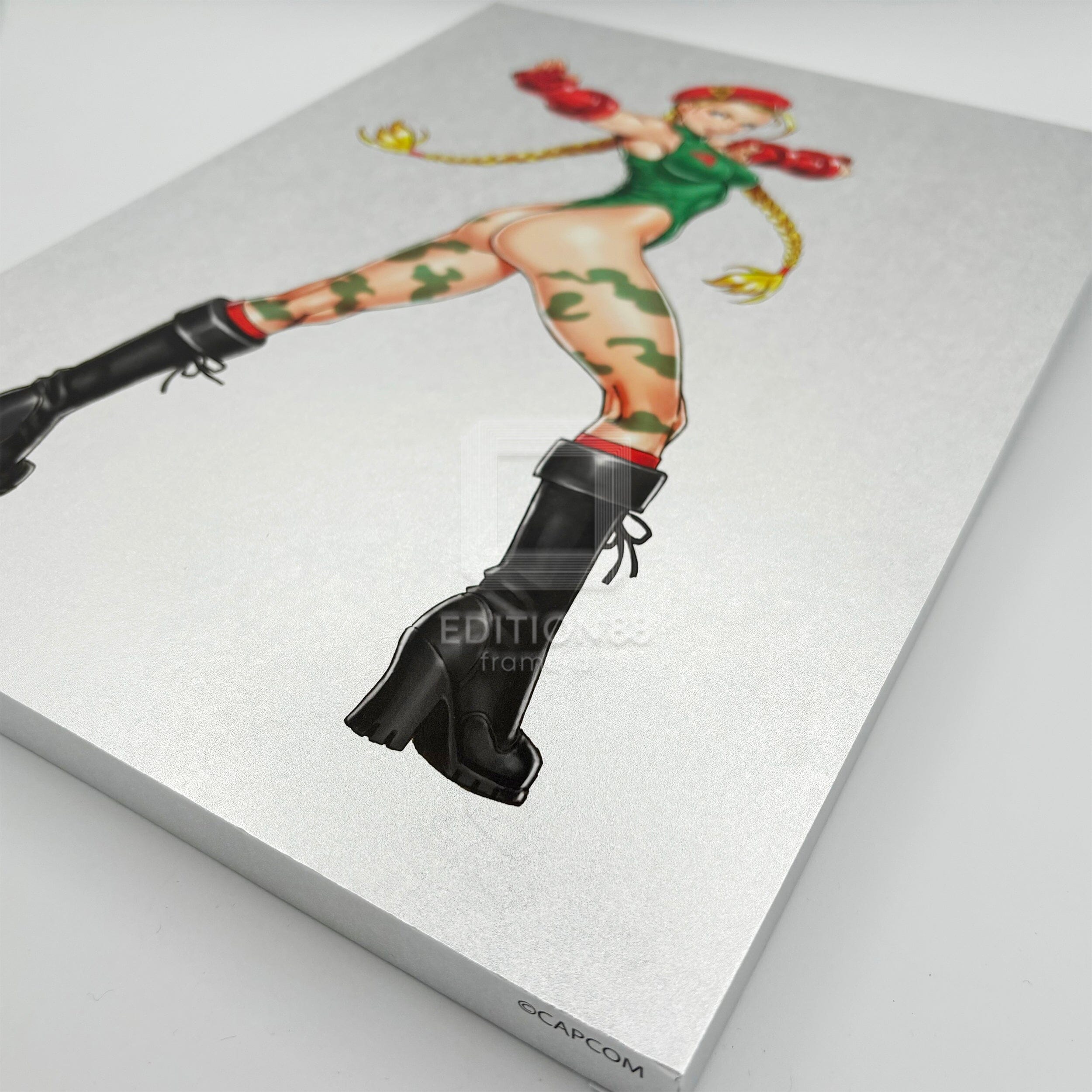 「STREET FIGHTER 美少女」88グラフ シルバー仕様 キャミィ/ 山下しゅんや(直筆サイン入り/限定100枚) 88グラフ Edition88
